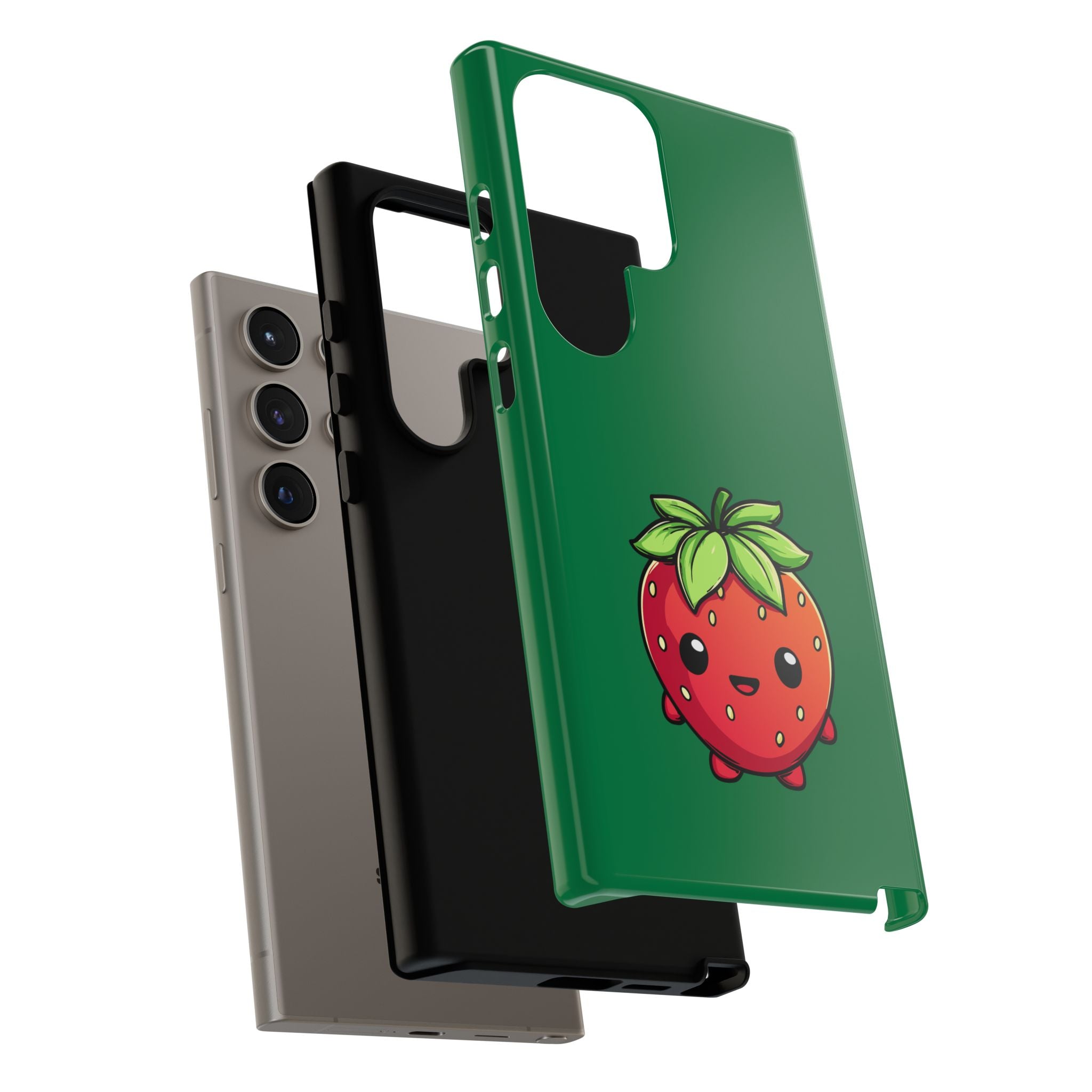 Erdbeere Minimampf Snack Style Smartphone Tough Cases