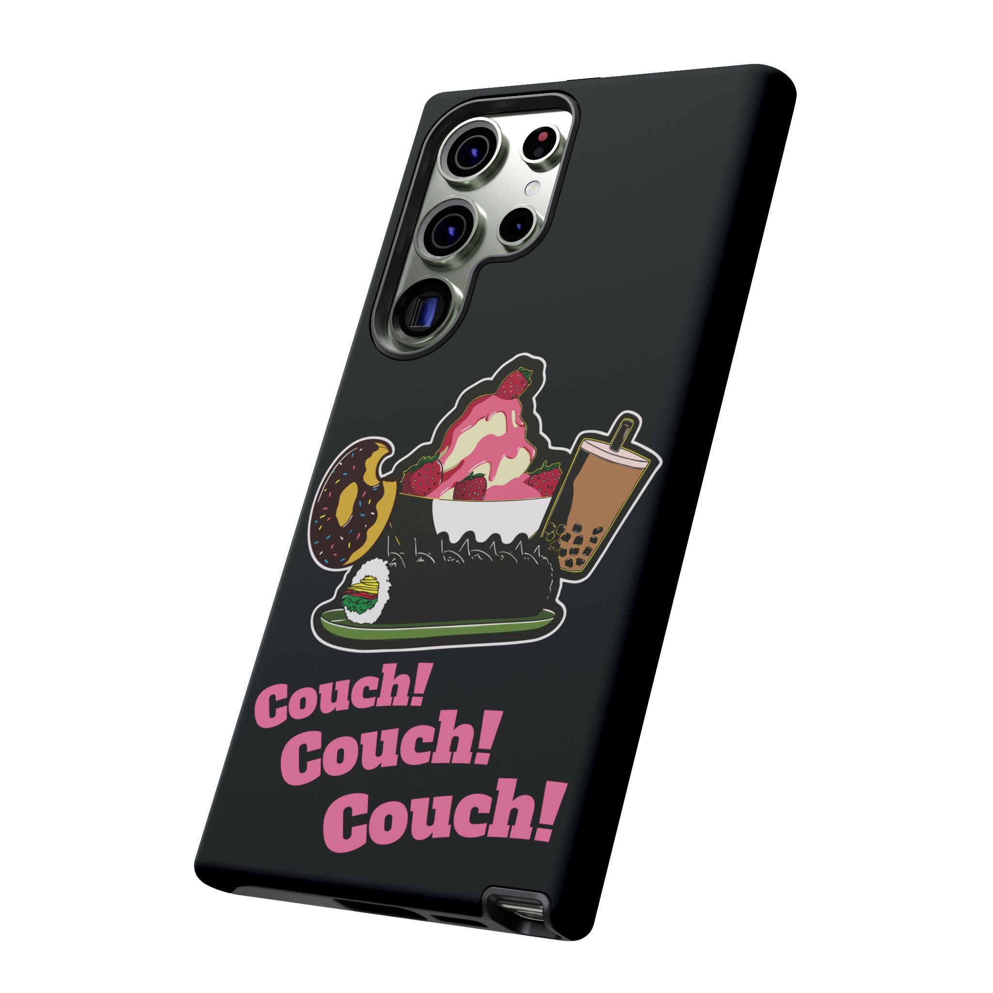 KPOP Style Black Couch Couch Couch Smartphone Tough Cases