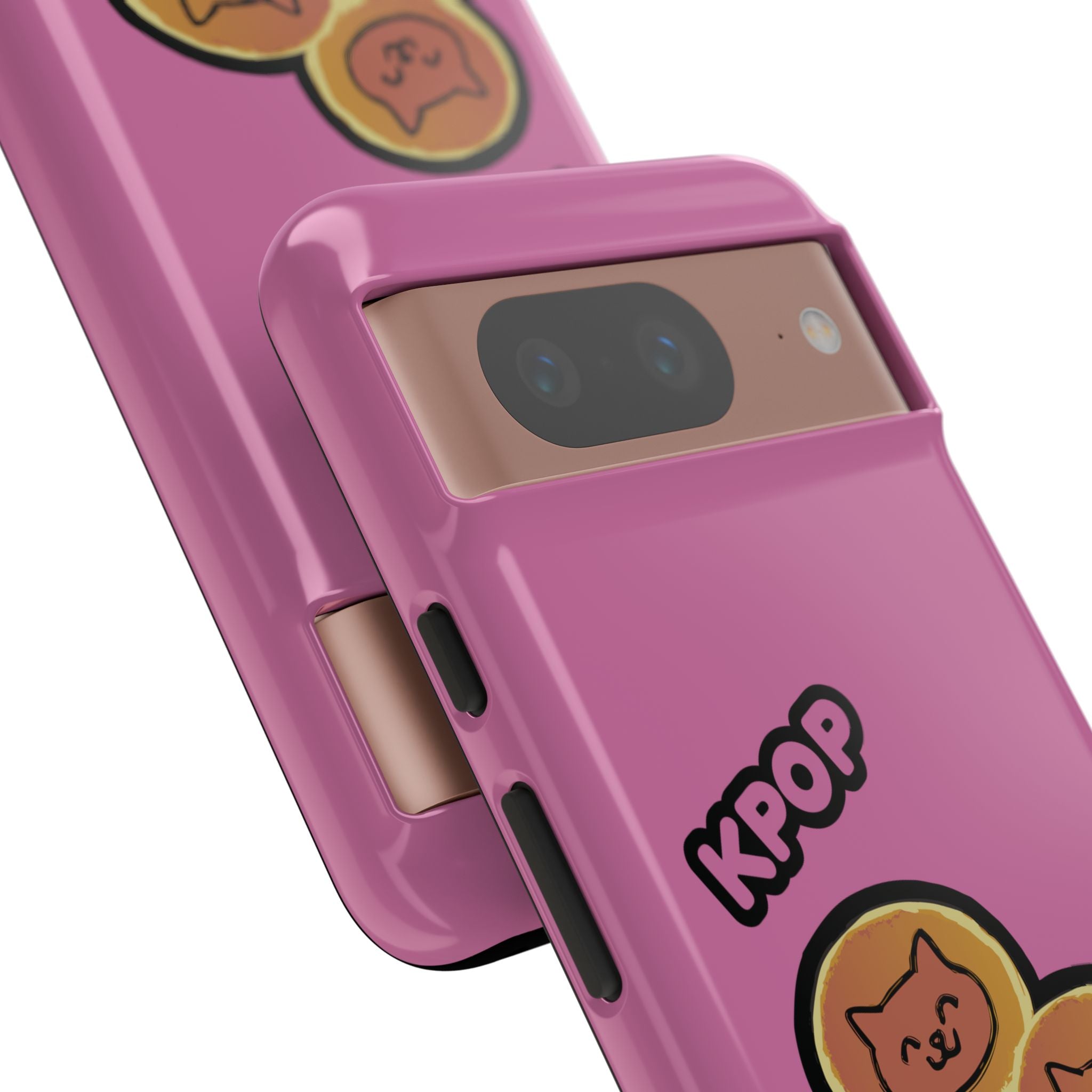 KPOP Style Pancates Pink Smartphone Tough Cases