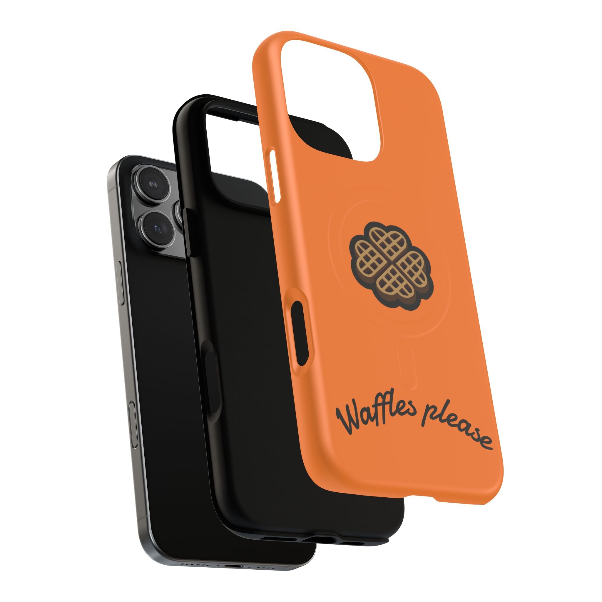 Heart Waffles Style Tough Magnetic Cases