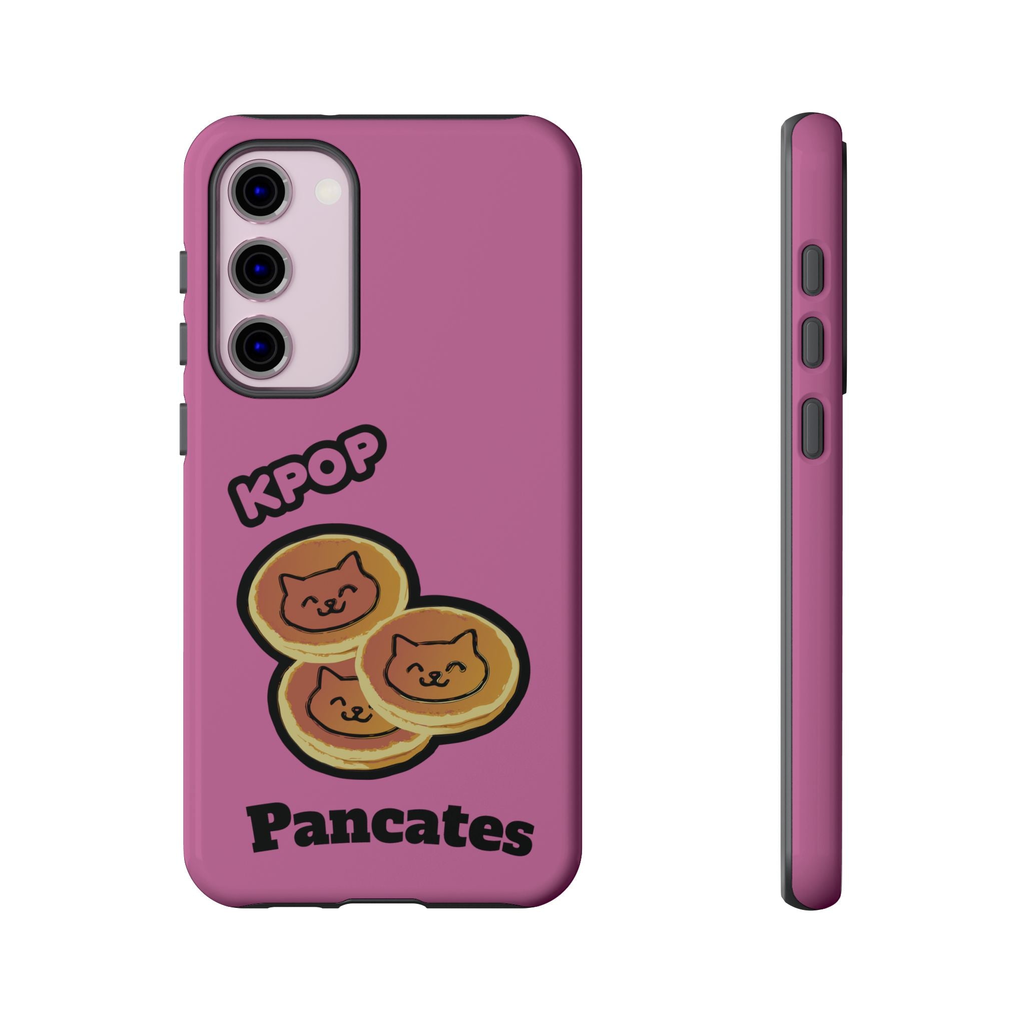 KPOP Style Pancates Pink Smartphone Tough Cases
