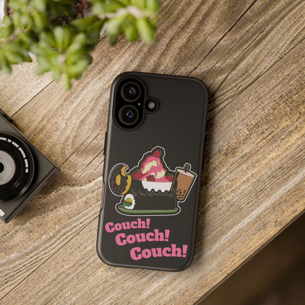 KPOP Style Black Couch Couch Couch Smartphone Tough Cases