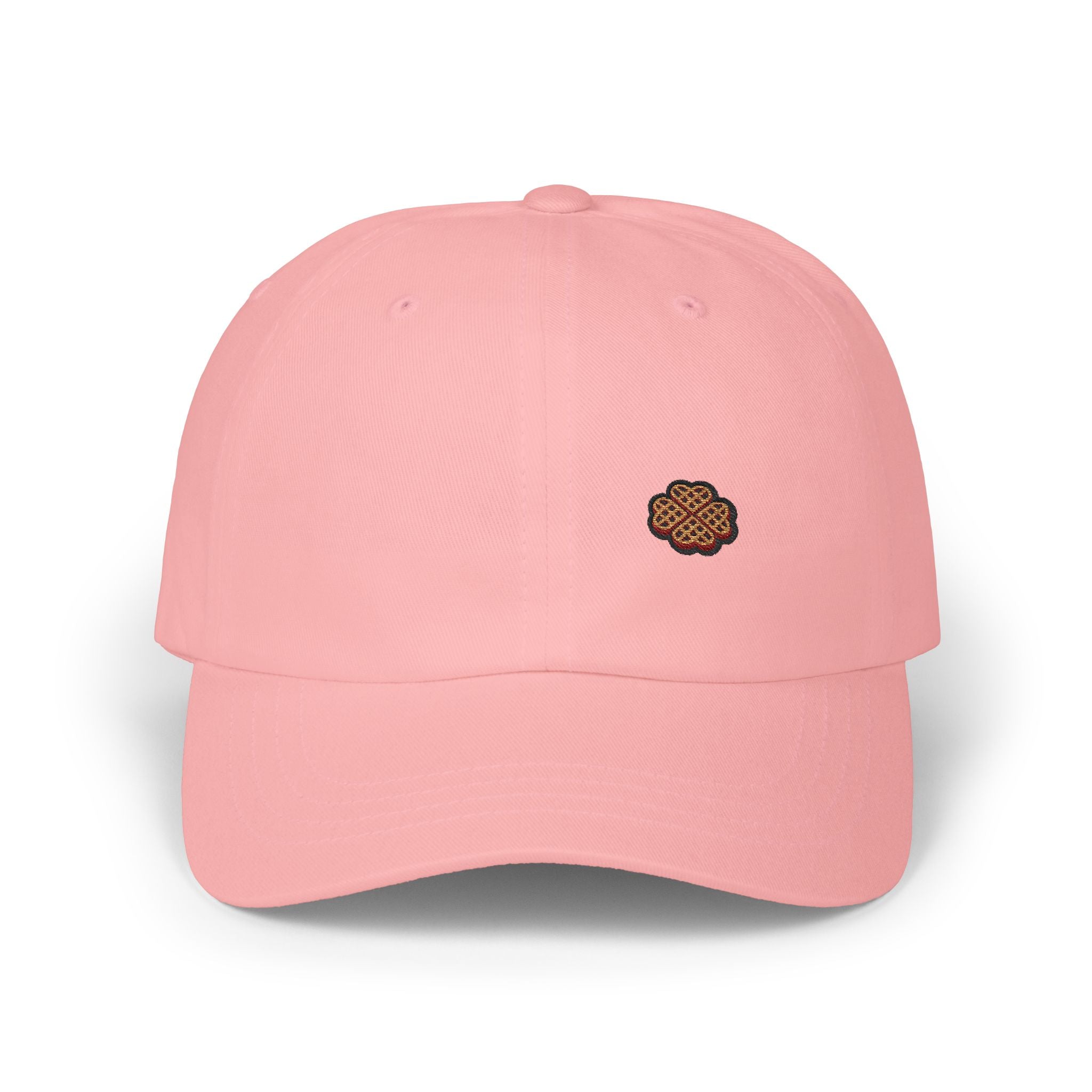 Mini Heart Waffle Style Classic Dad Cap (Embroidery)