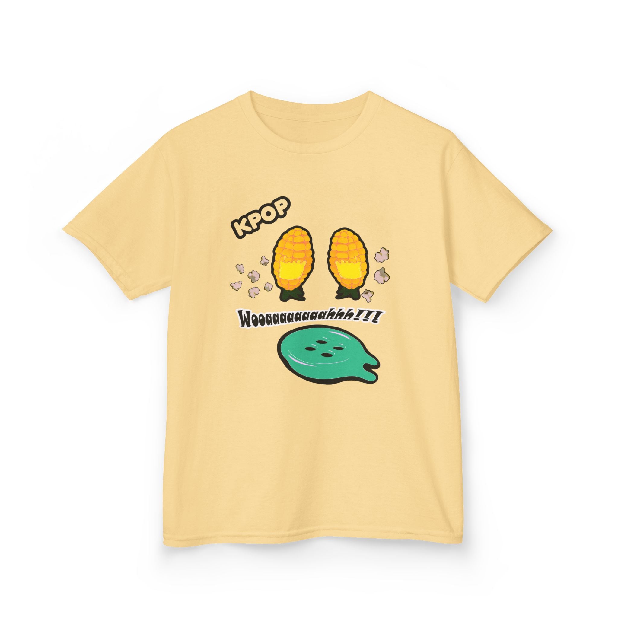 KPOP Style Buttered Popcorn Kids Heavy Cotton™ Tee
