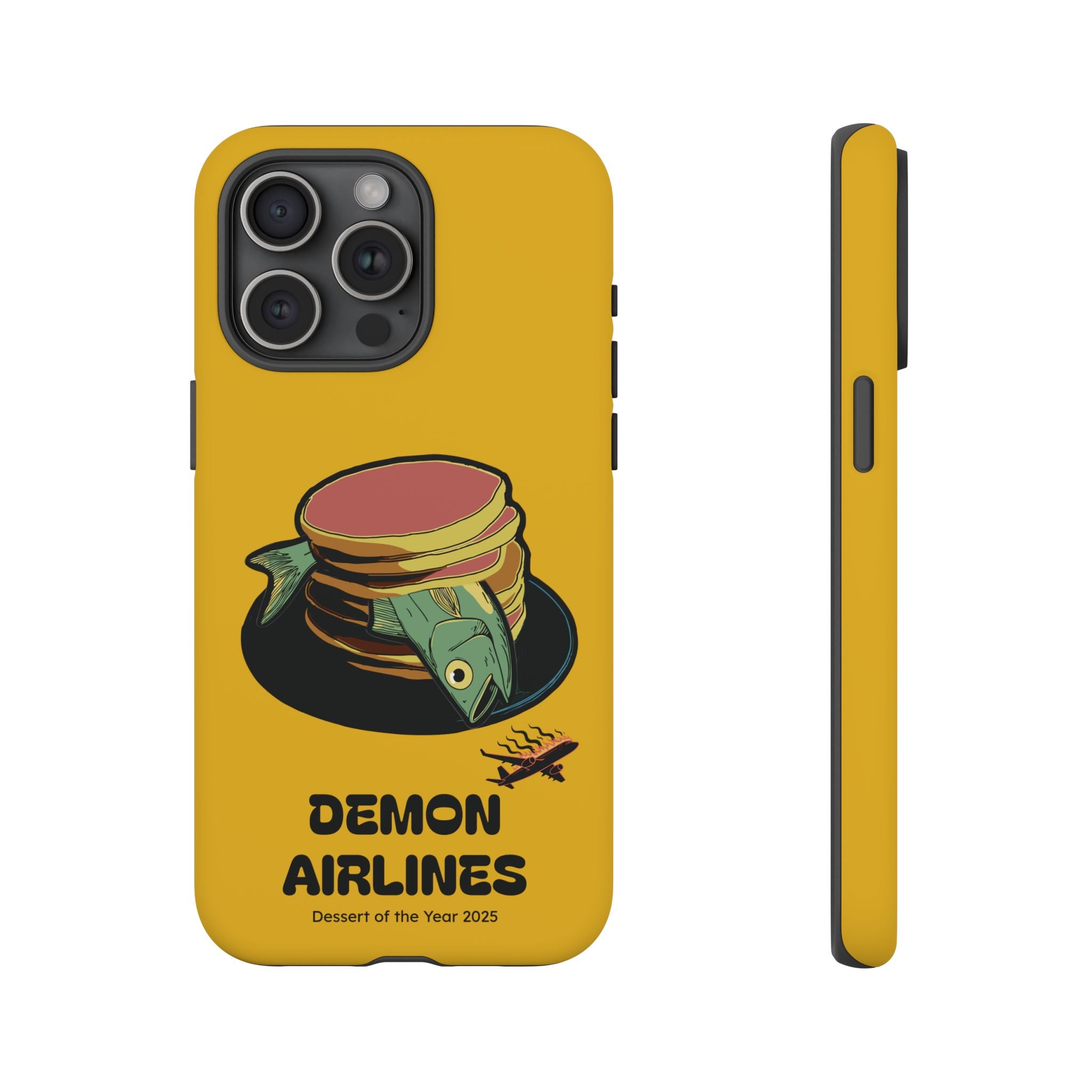 KPOP Style Fish Pancakes Yellow Smartphone Tough Cases