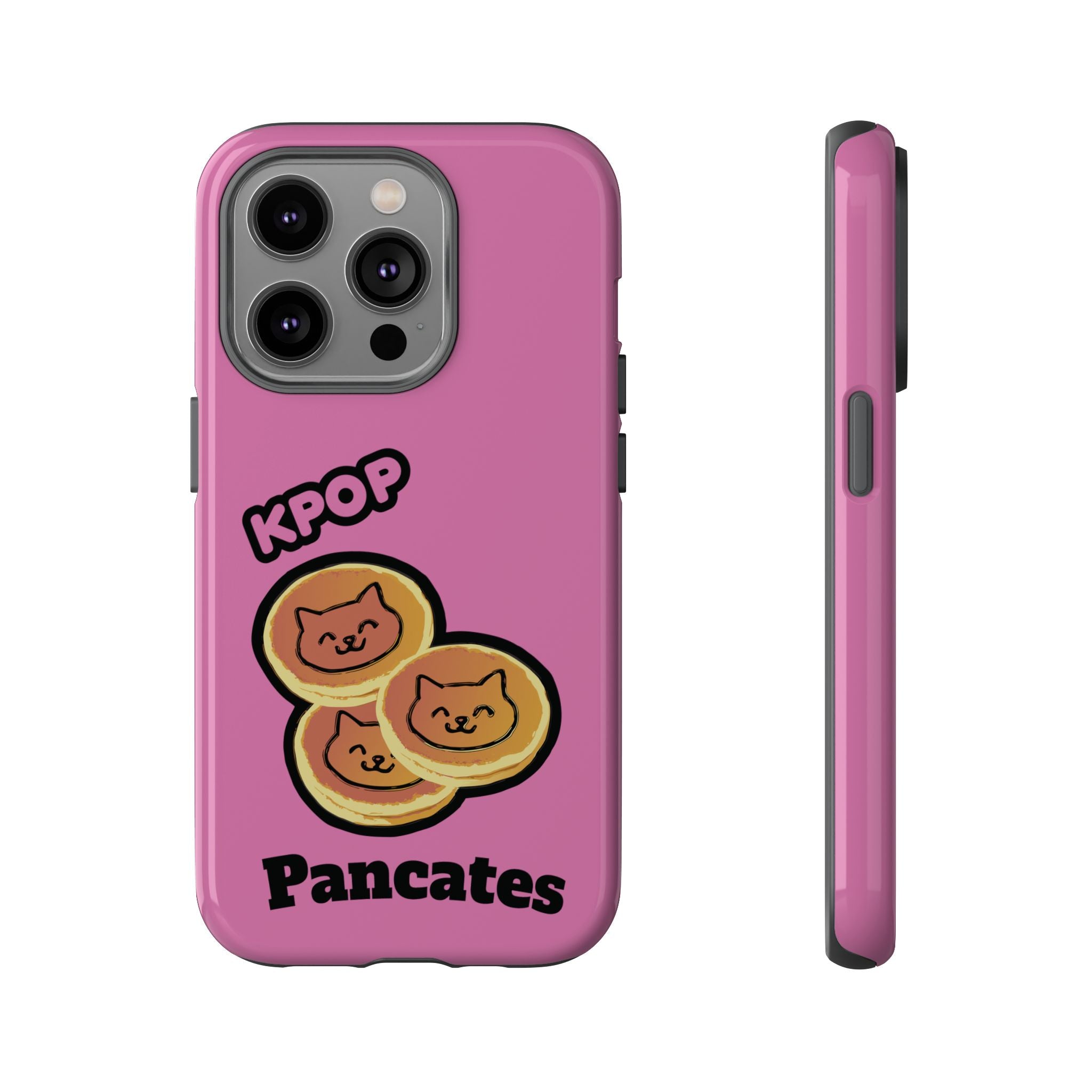KPOP Style Pancates Pink Smartphone Tough Cases