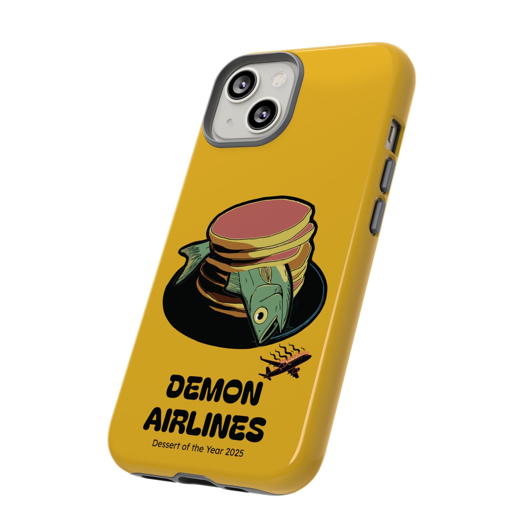 KPOP Style Fish Pancakes Yellow Smartphone Tough Cases