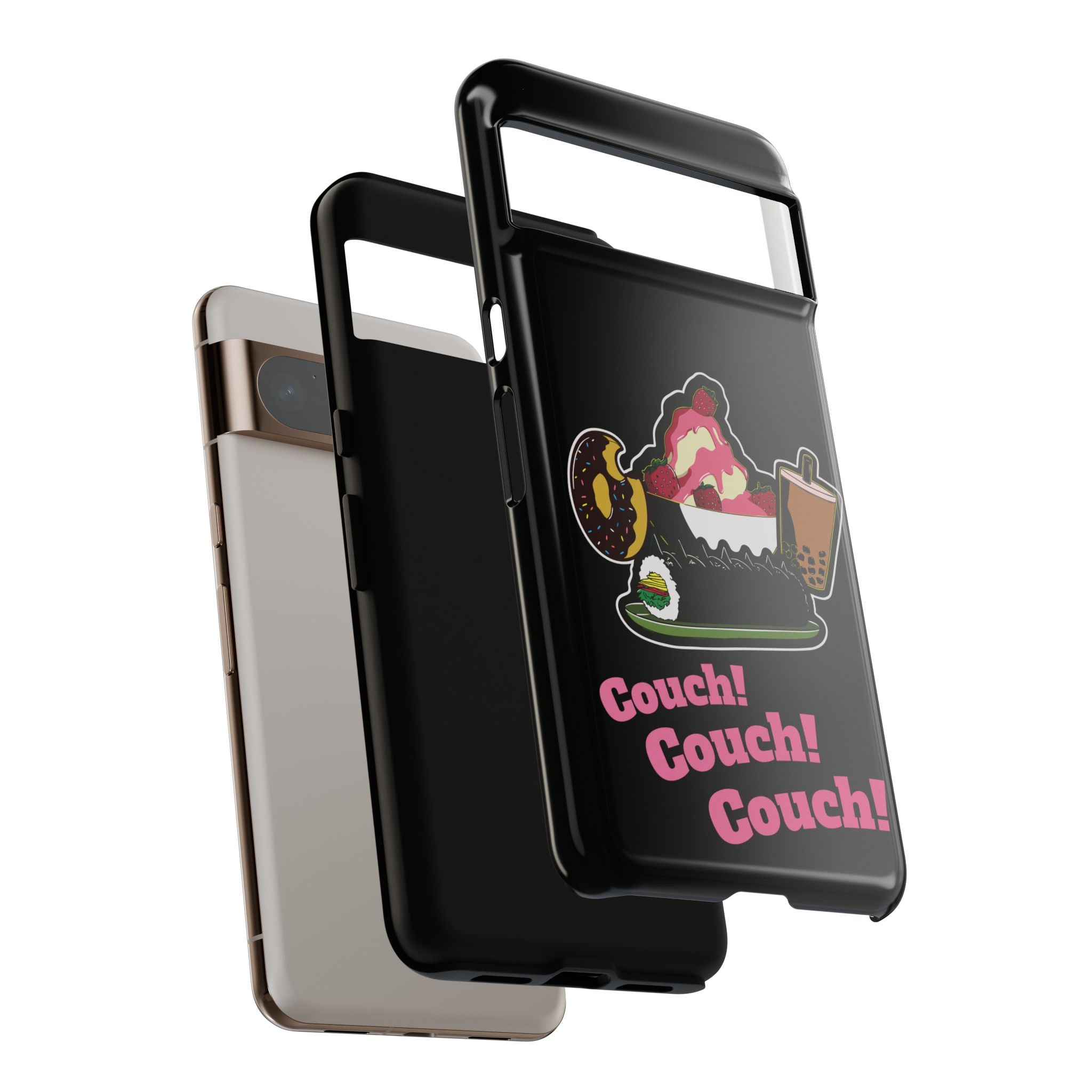 KPOP Style Black Couch Couch Couch Smartphone Tough Cases