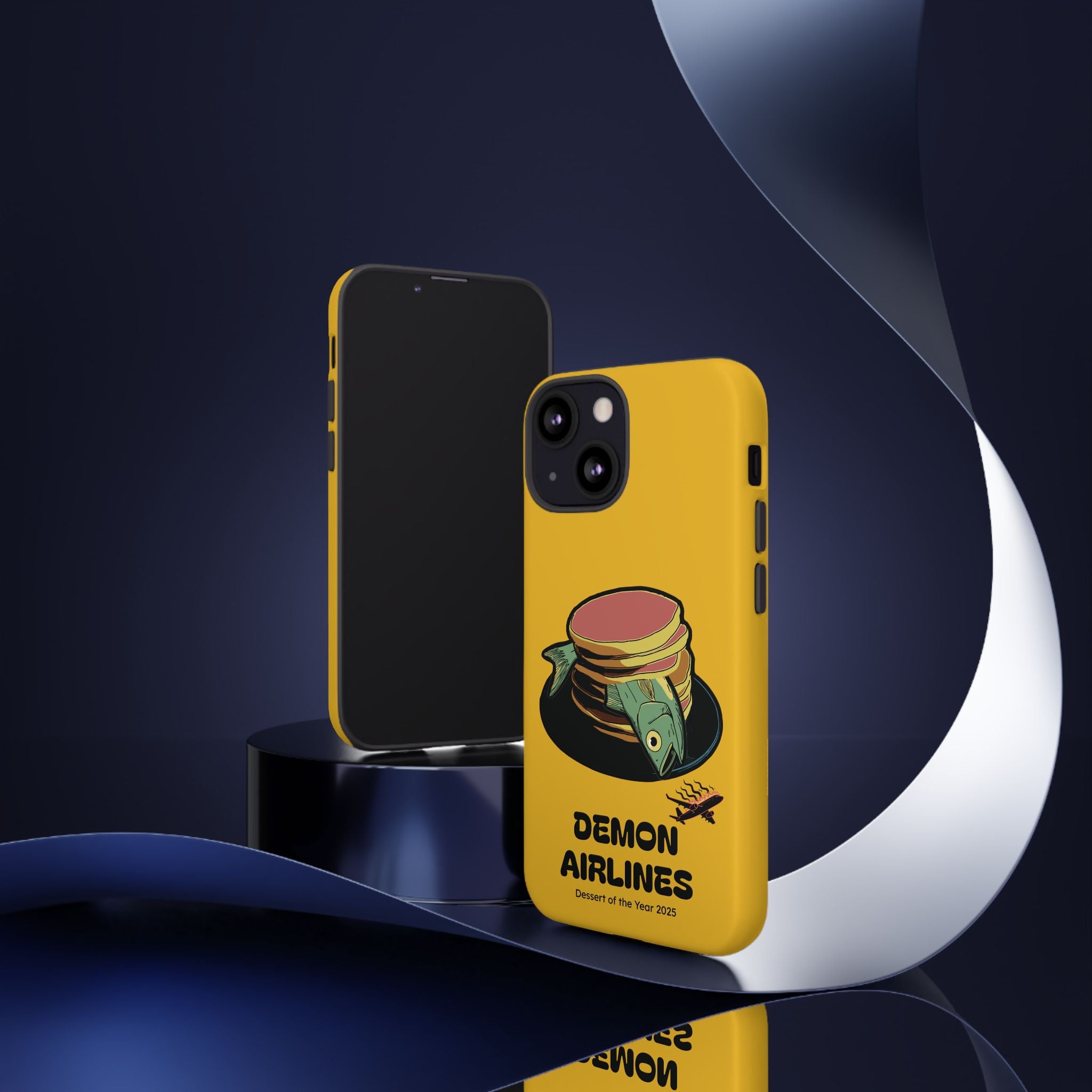KPOP Style Fish Pancakes Yellow Smartphone Tough Cases