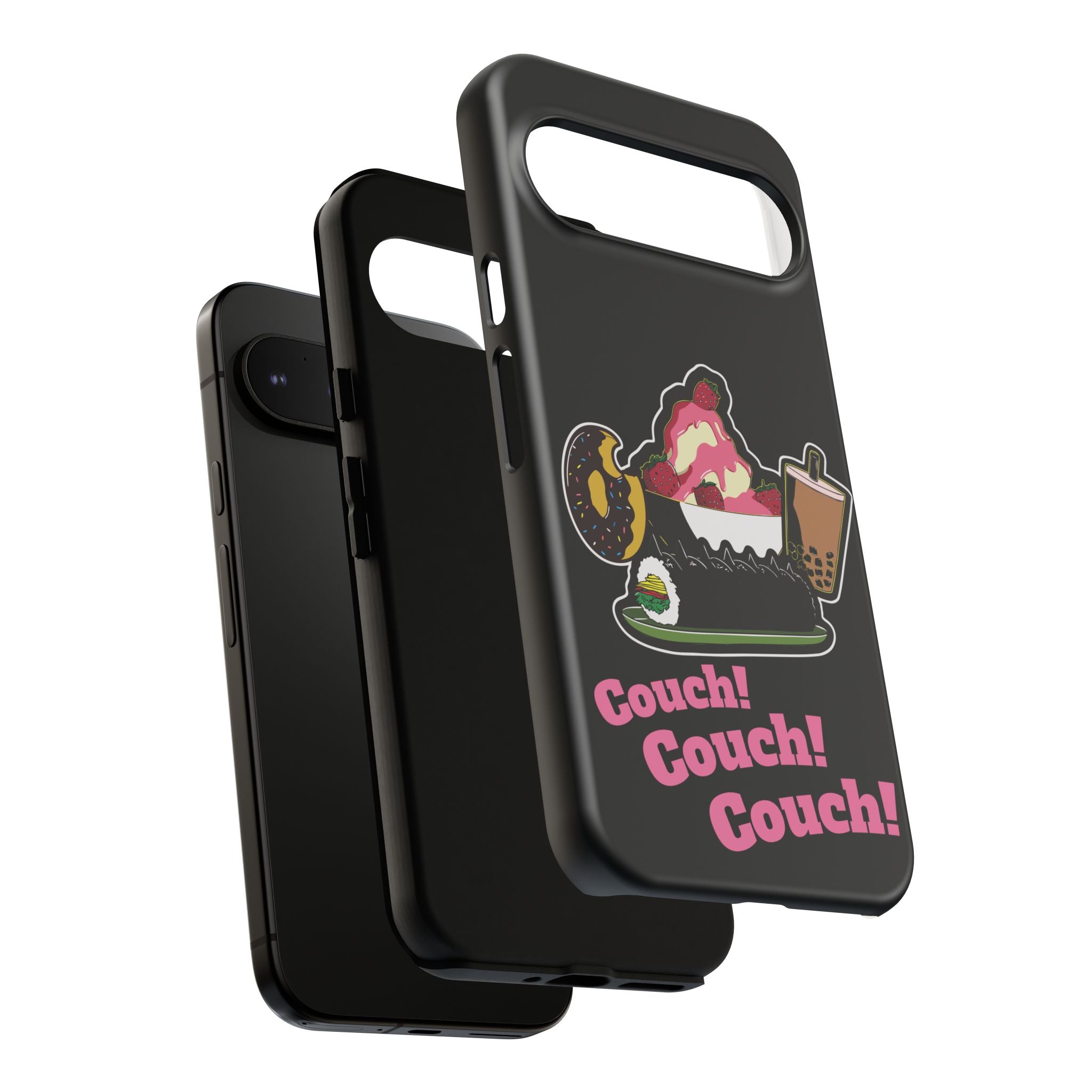 KPOP Style Black Couch Couch Couch Smartphone Tough Cases