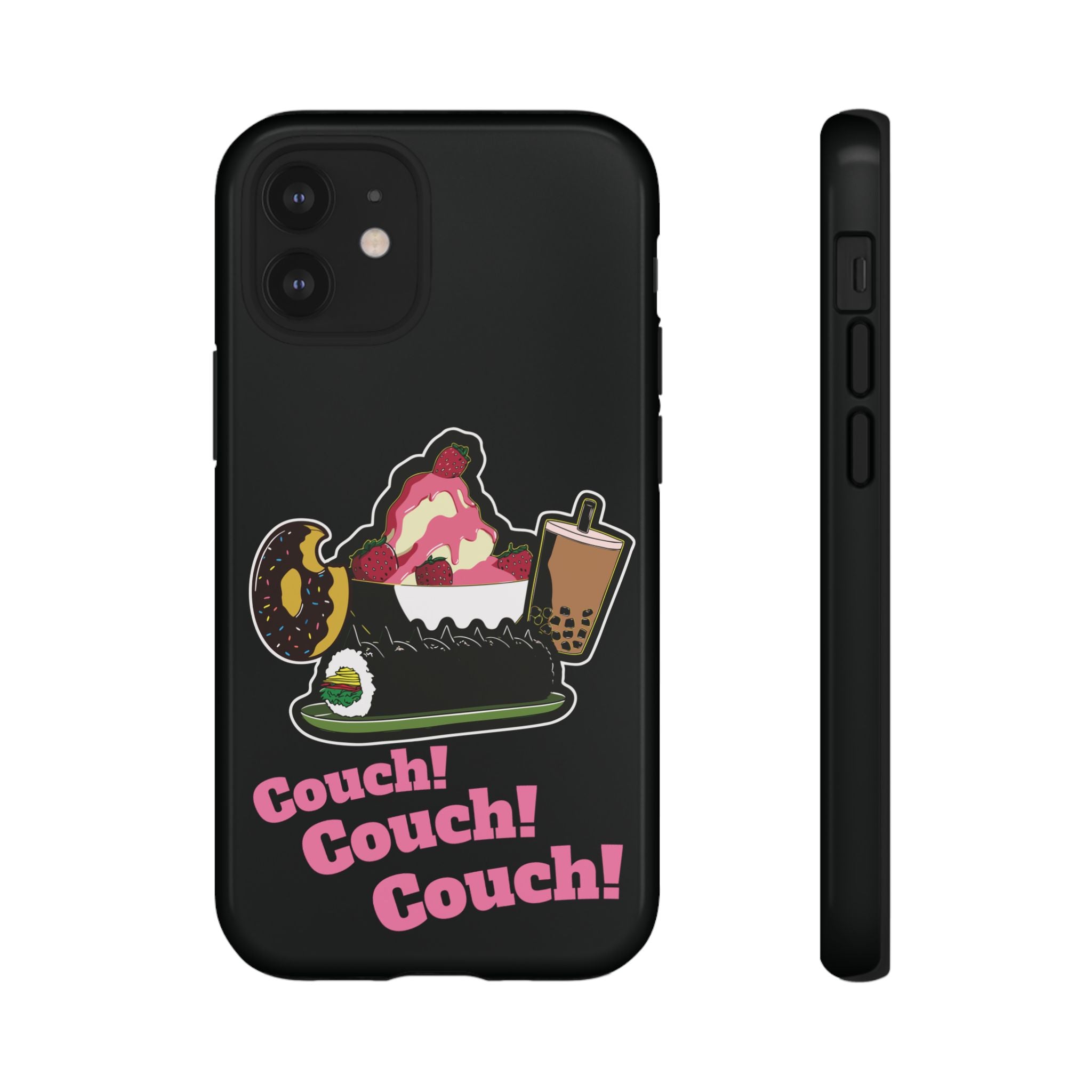 KPOP Style Black Couch Couch Couch Smartphone Tough Cases