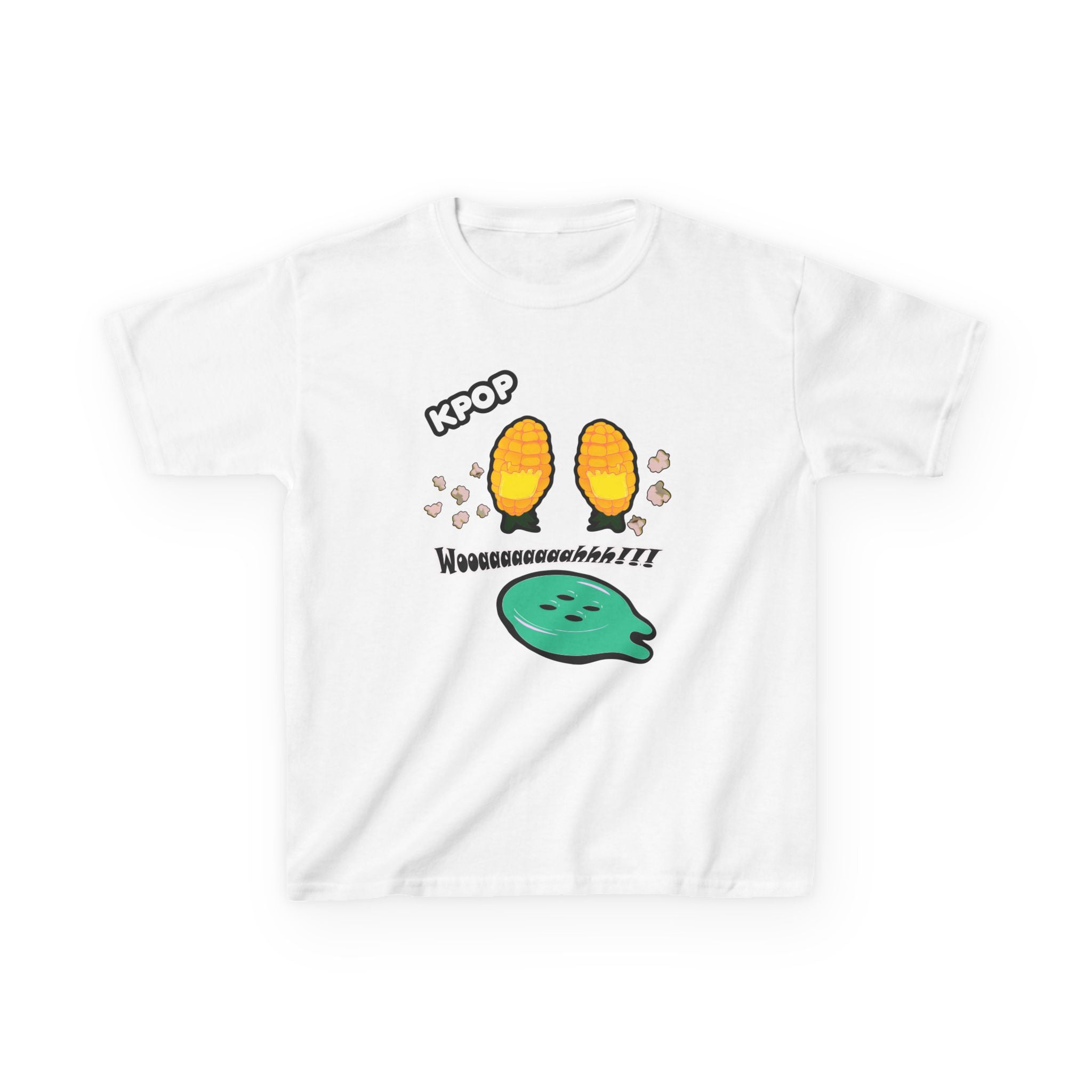 KPOP Style Buttered Popcorn Kids Heavy Cotton™ Tee