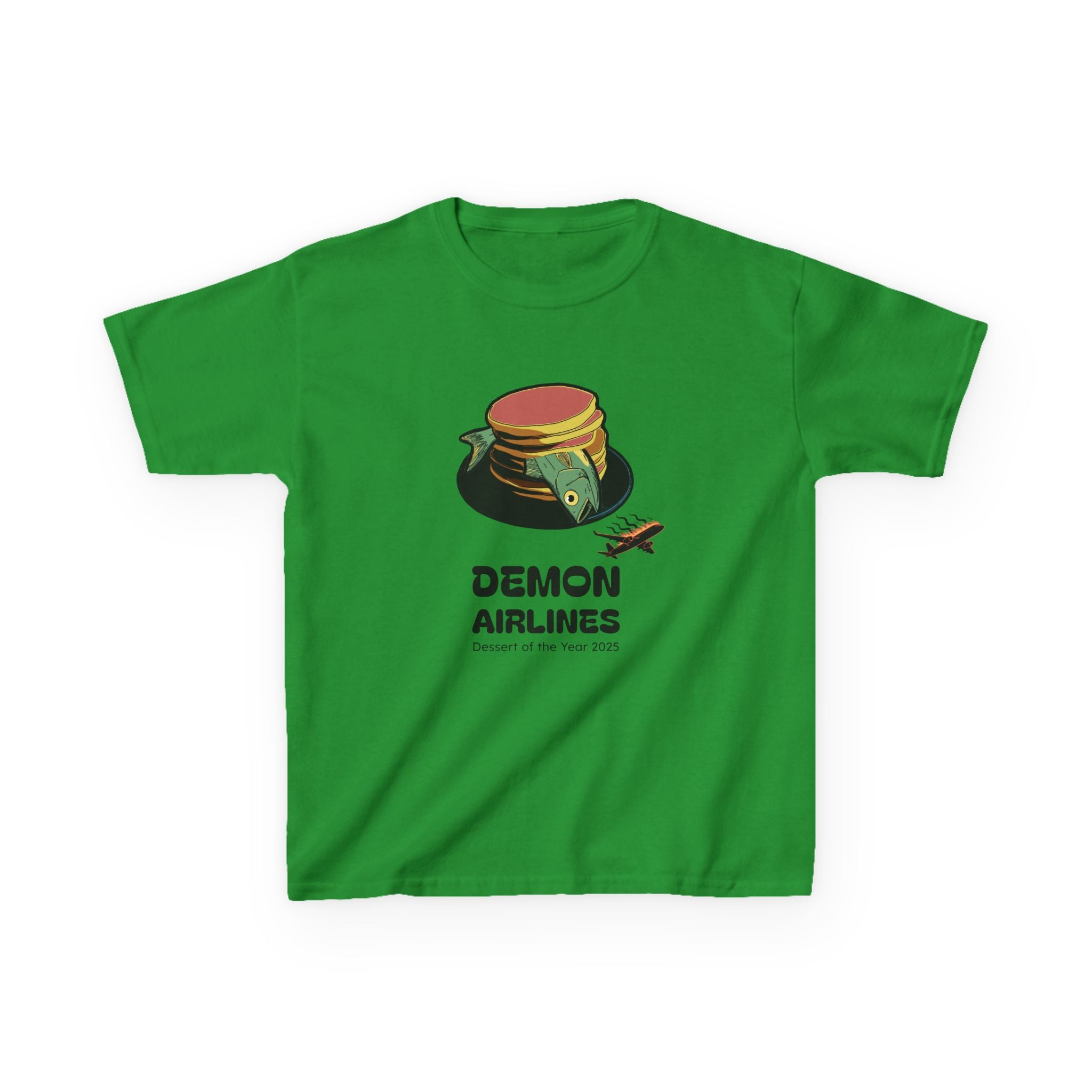 KPOP Style Fish Pancakes Kids Heavy Cotton™ Tee