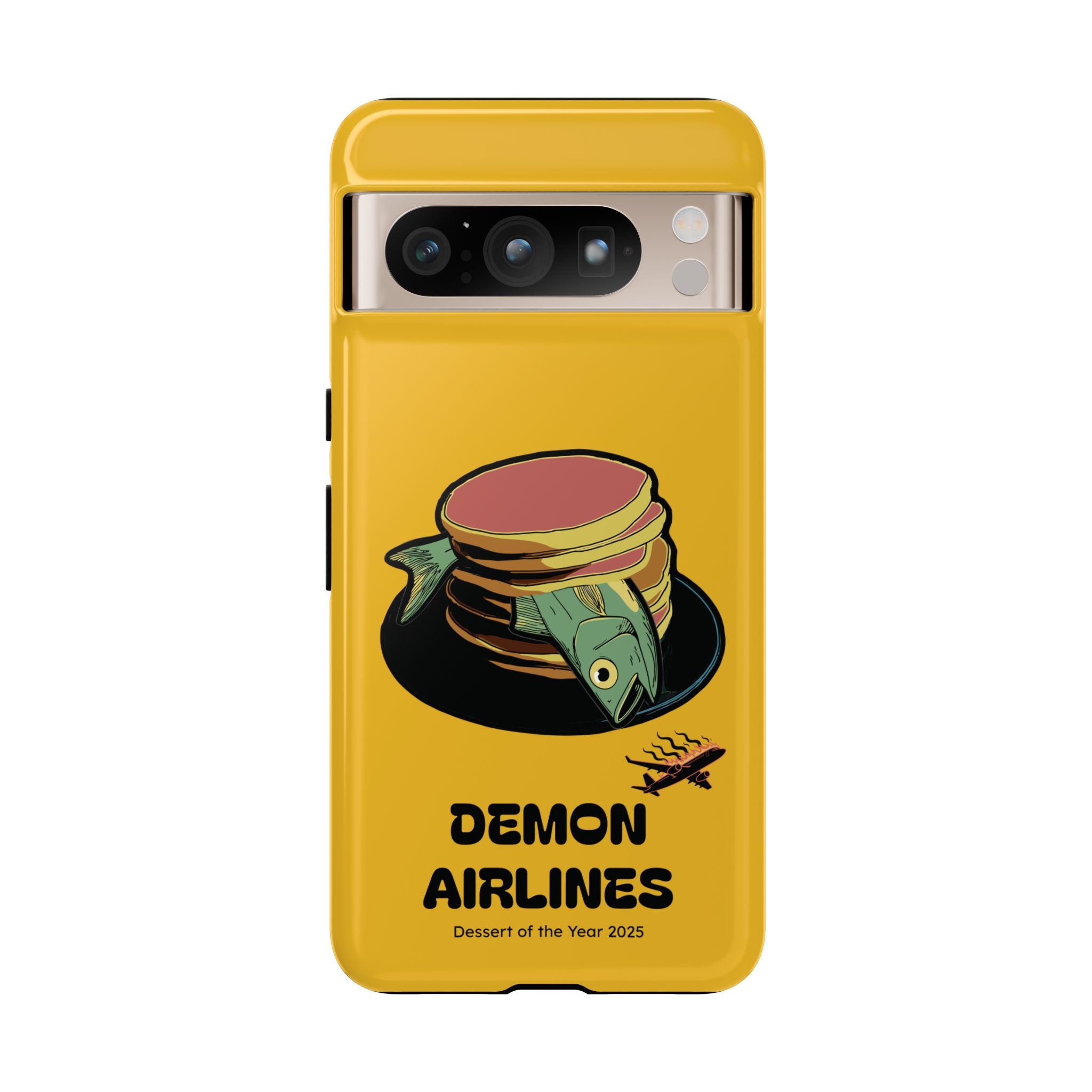 KPOP Style Fish Pancakes Yellow Smartphone Tough Cases