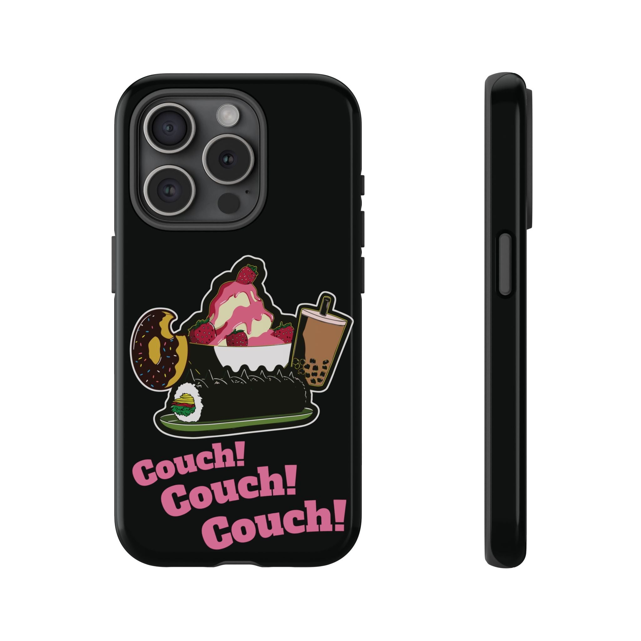 KPOP Style Black Couch Couch Couch Smartphone Tough Cases