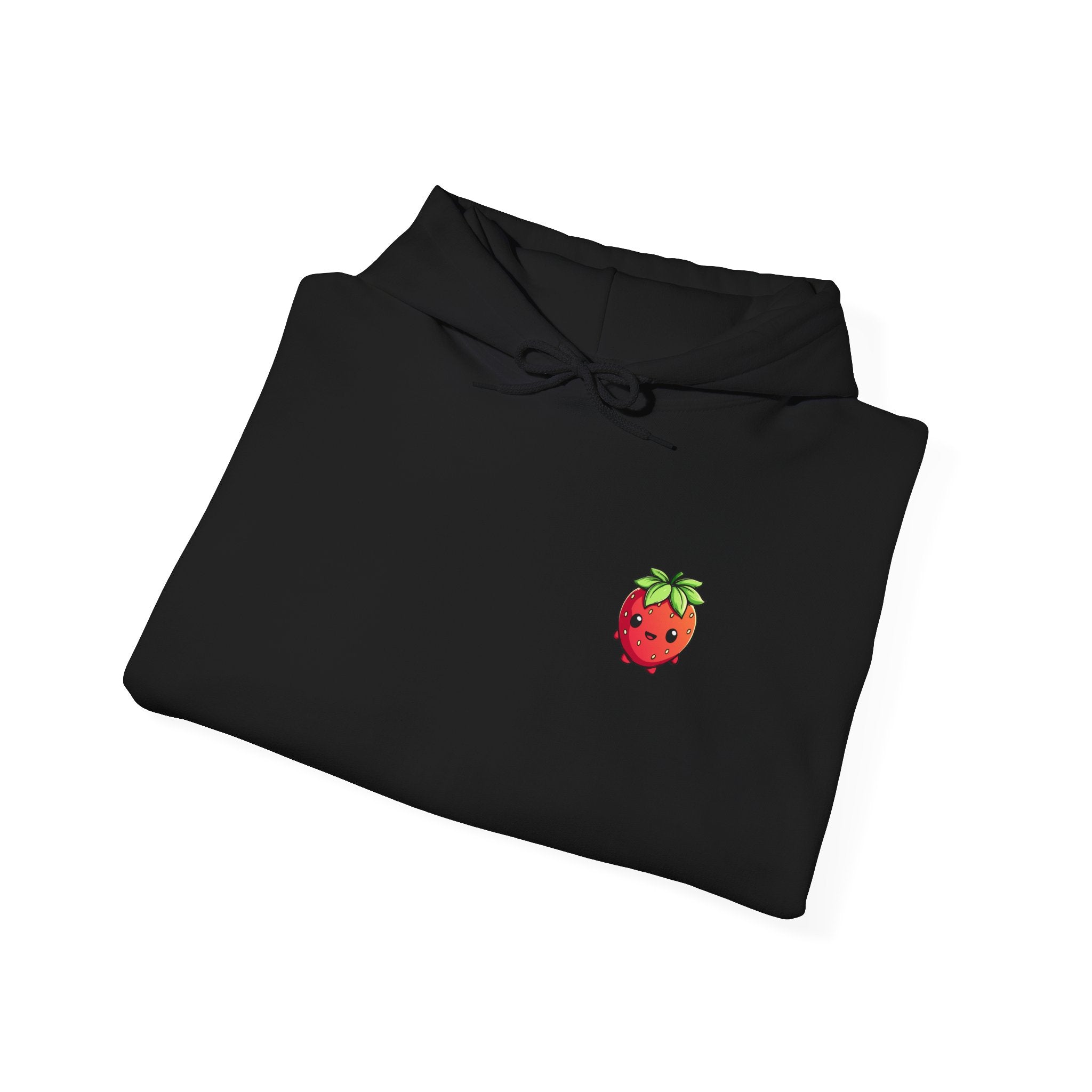 Strawberry / Erdbeer Minimampf Style Unisex Heavy Blend™ Hooded Sweatshirt