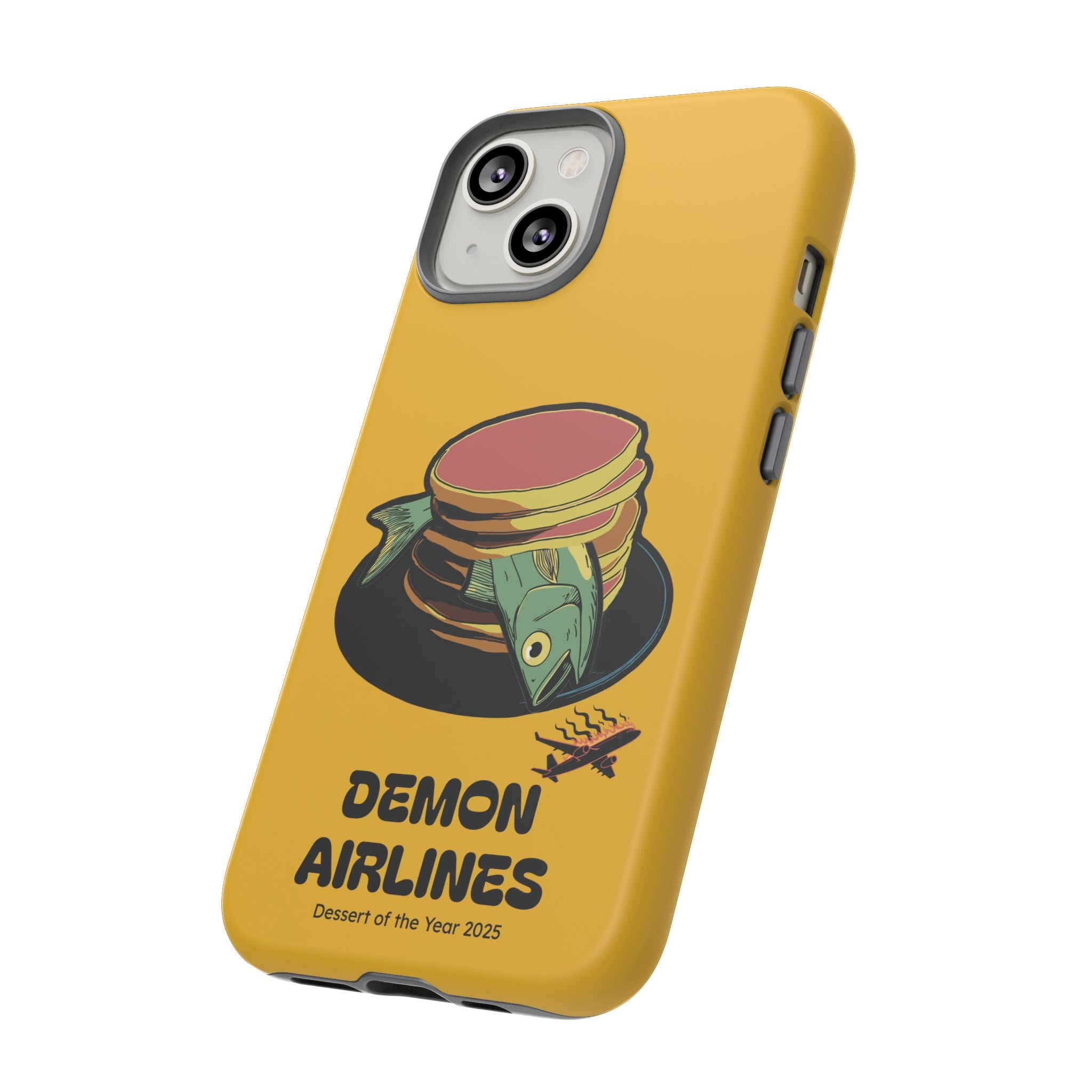 KPOP Style Fish Pancakes Yellow Smartphone Tough Cases