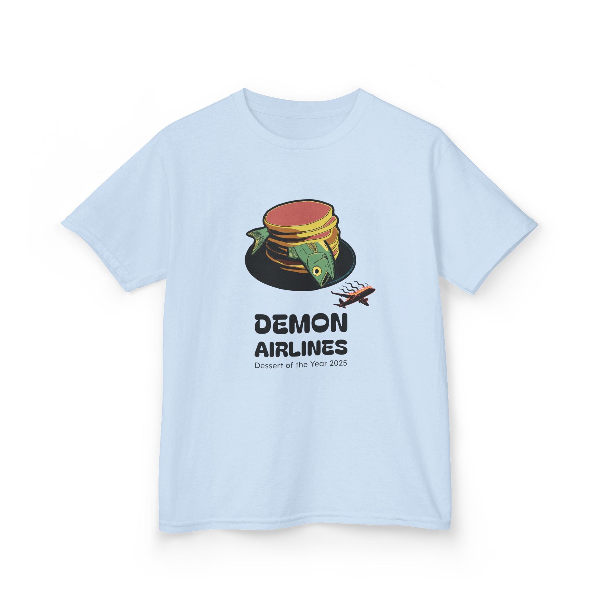 KPOP Style Fish Pancakes Kids Heavy Cotton™ Tee