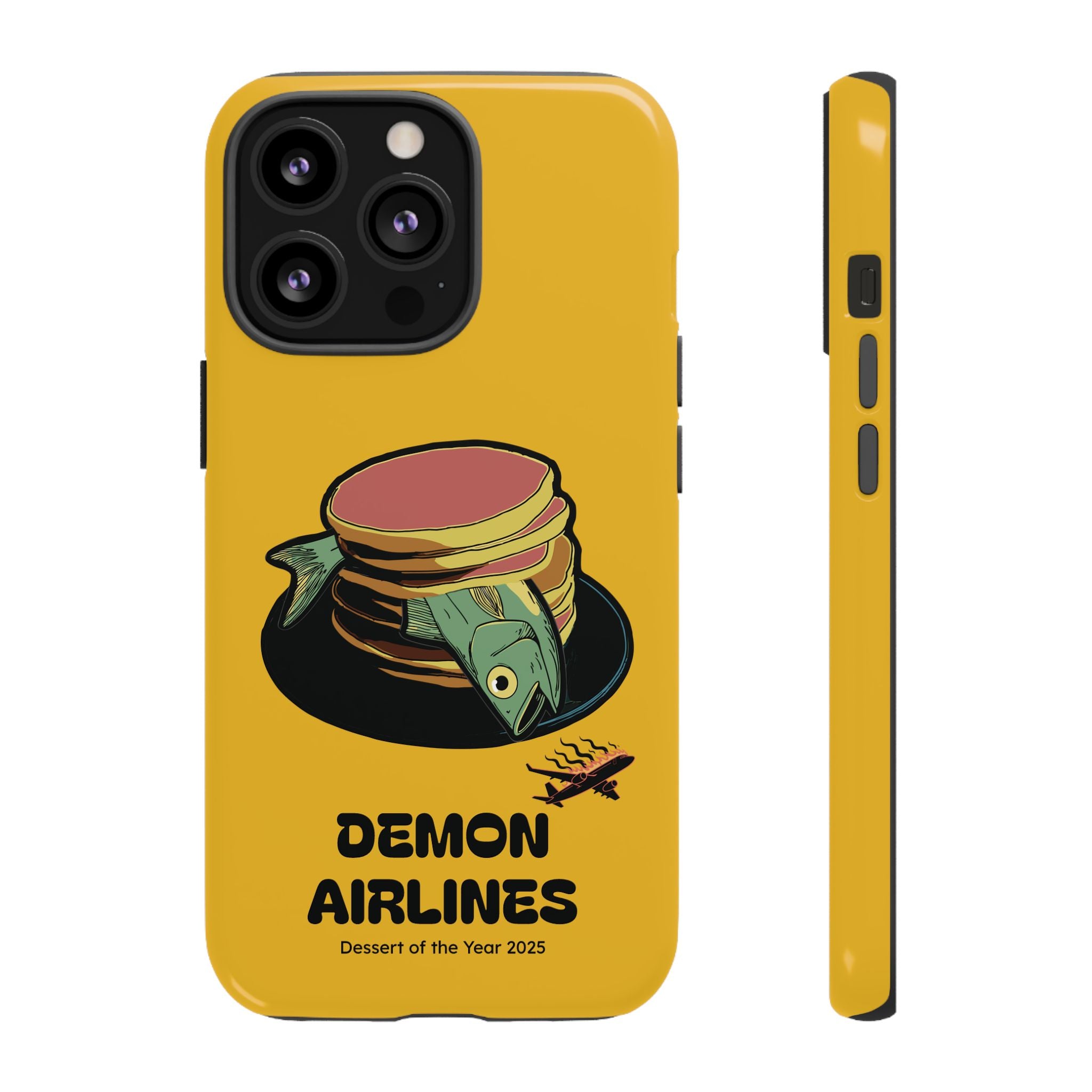 KPOP Style Fish Pancakes Yellow Smartphone Tough Cases