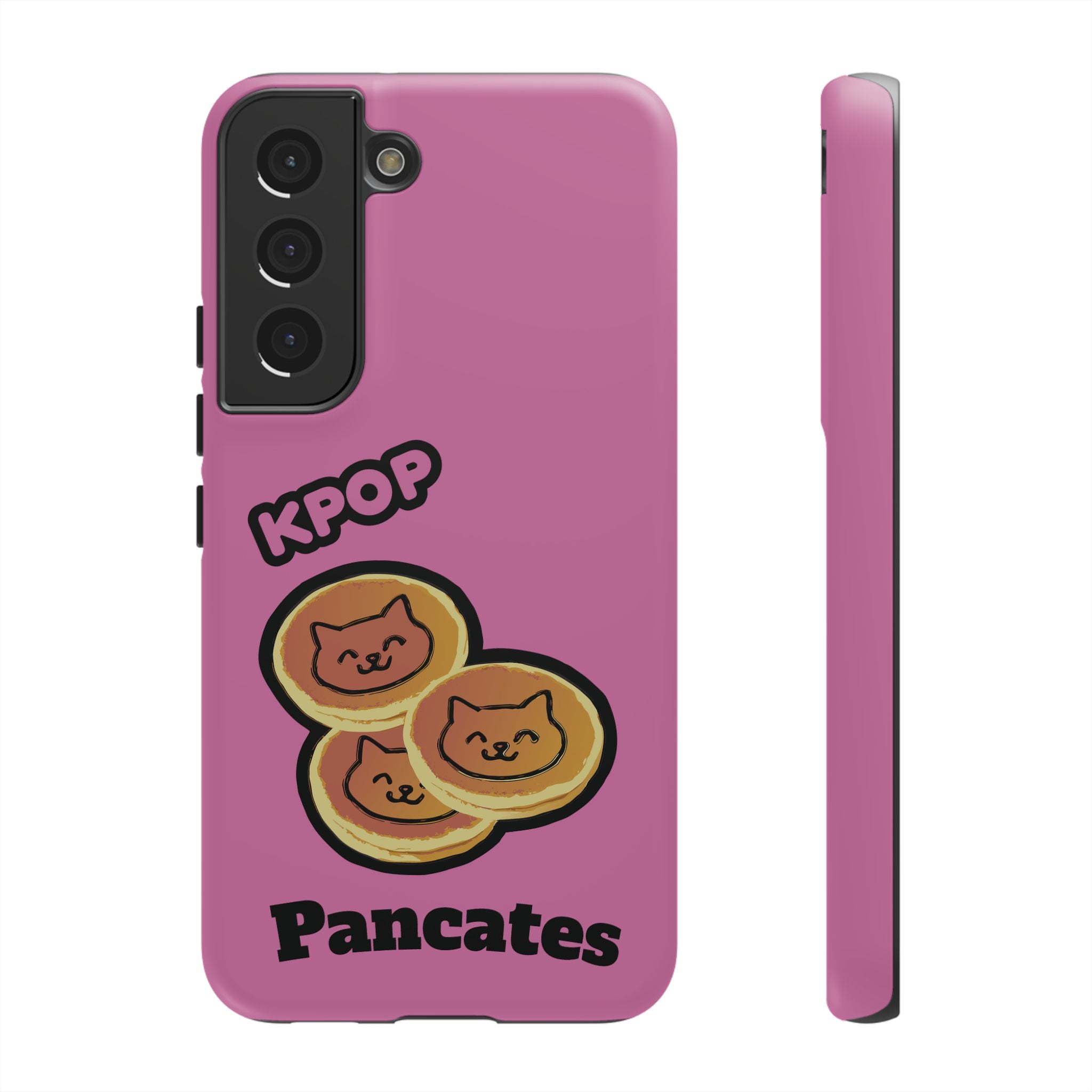 KPOP Style Pancates Pink Smartphone Tough Cases