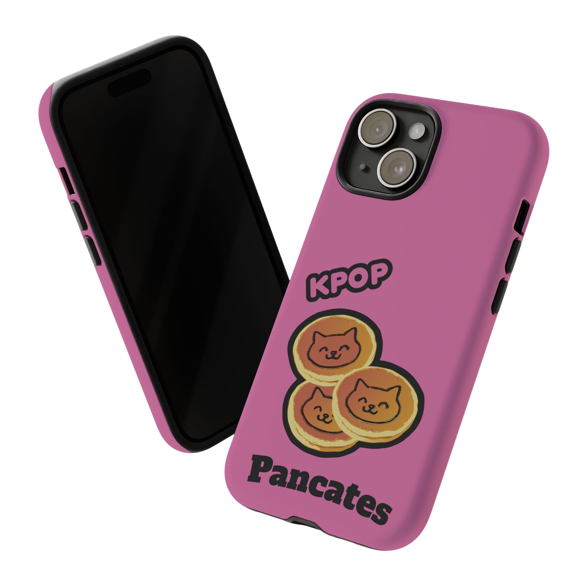 KPOP Style Pancates Pink Smartphone Tough Cases