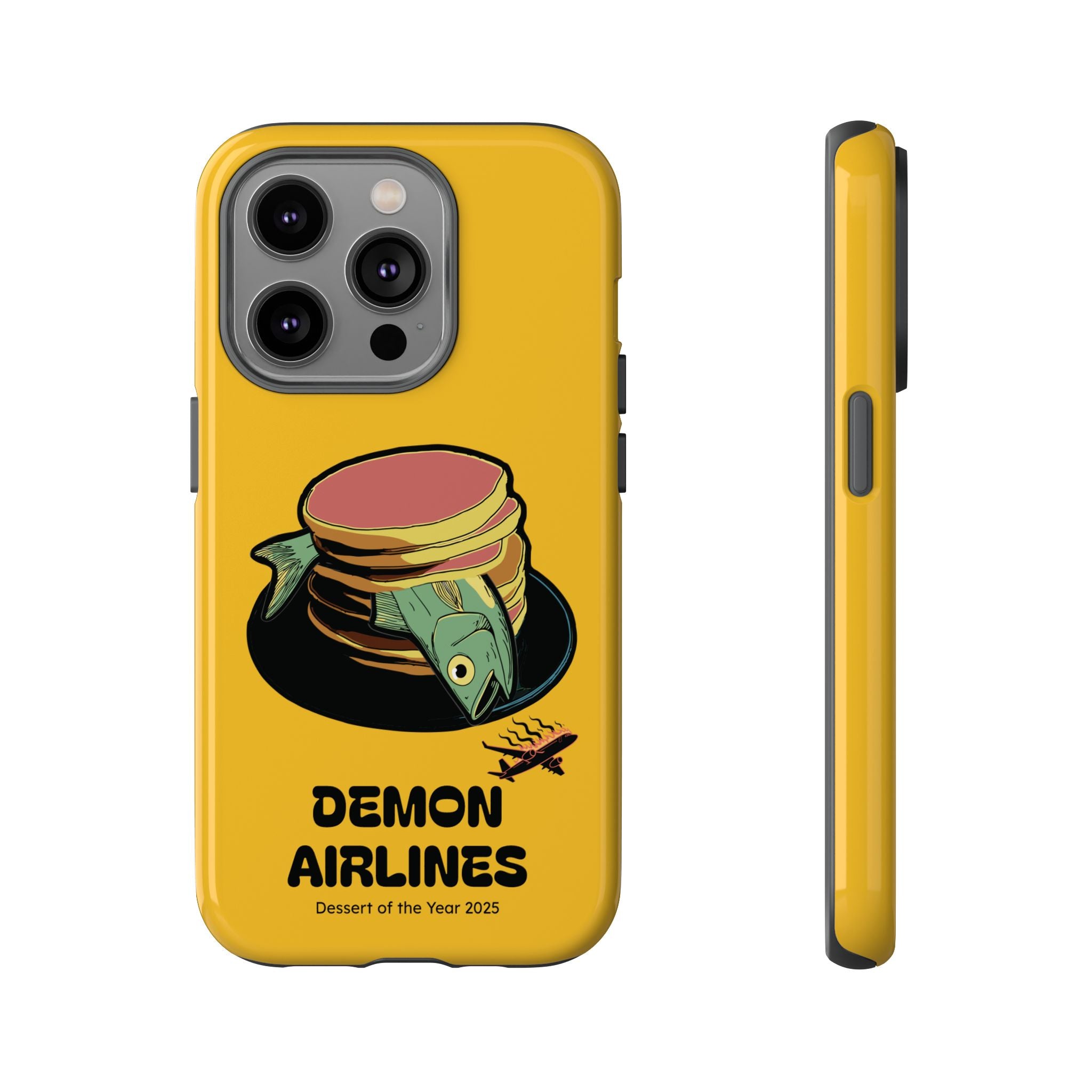 KPOP Style Fish Pancakes Yellow Smartphone Tough Cases