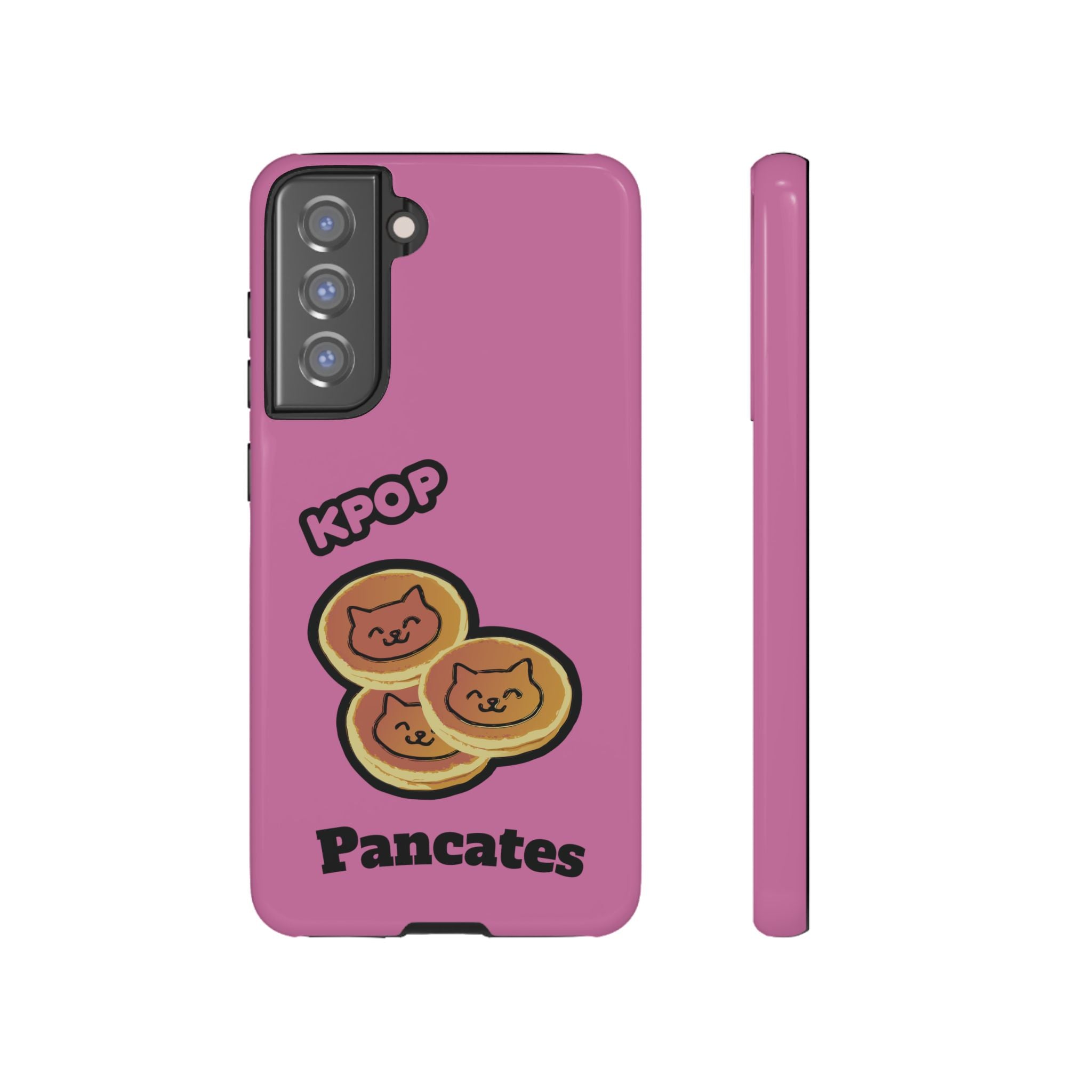 KPOP Style Pancates Pink Smartphone Tough Cases