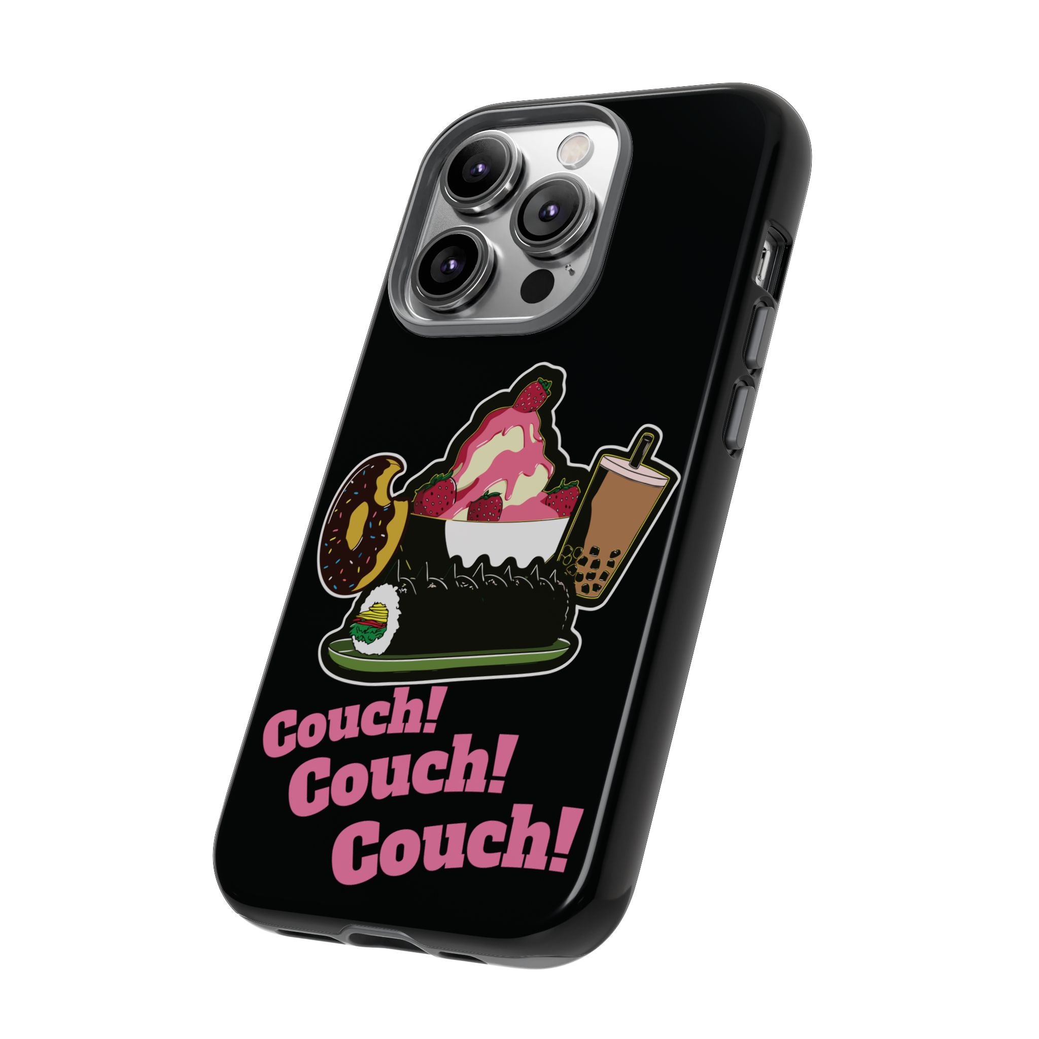 KPOP Style Black Couch Couch Couch Smartphone Tough Cases