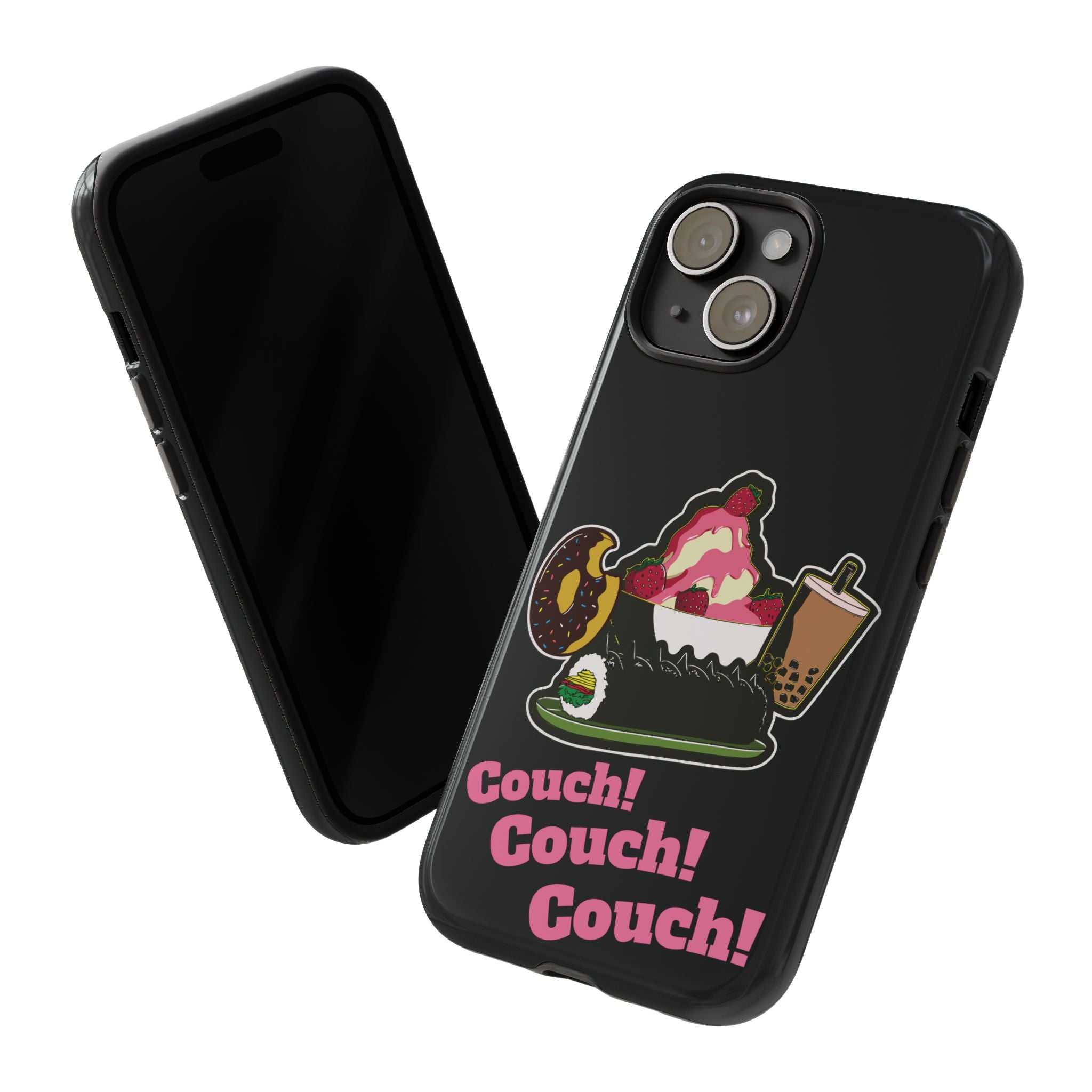 KPOP Style Black Couch Couch Couch Smartphone Tough Cases