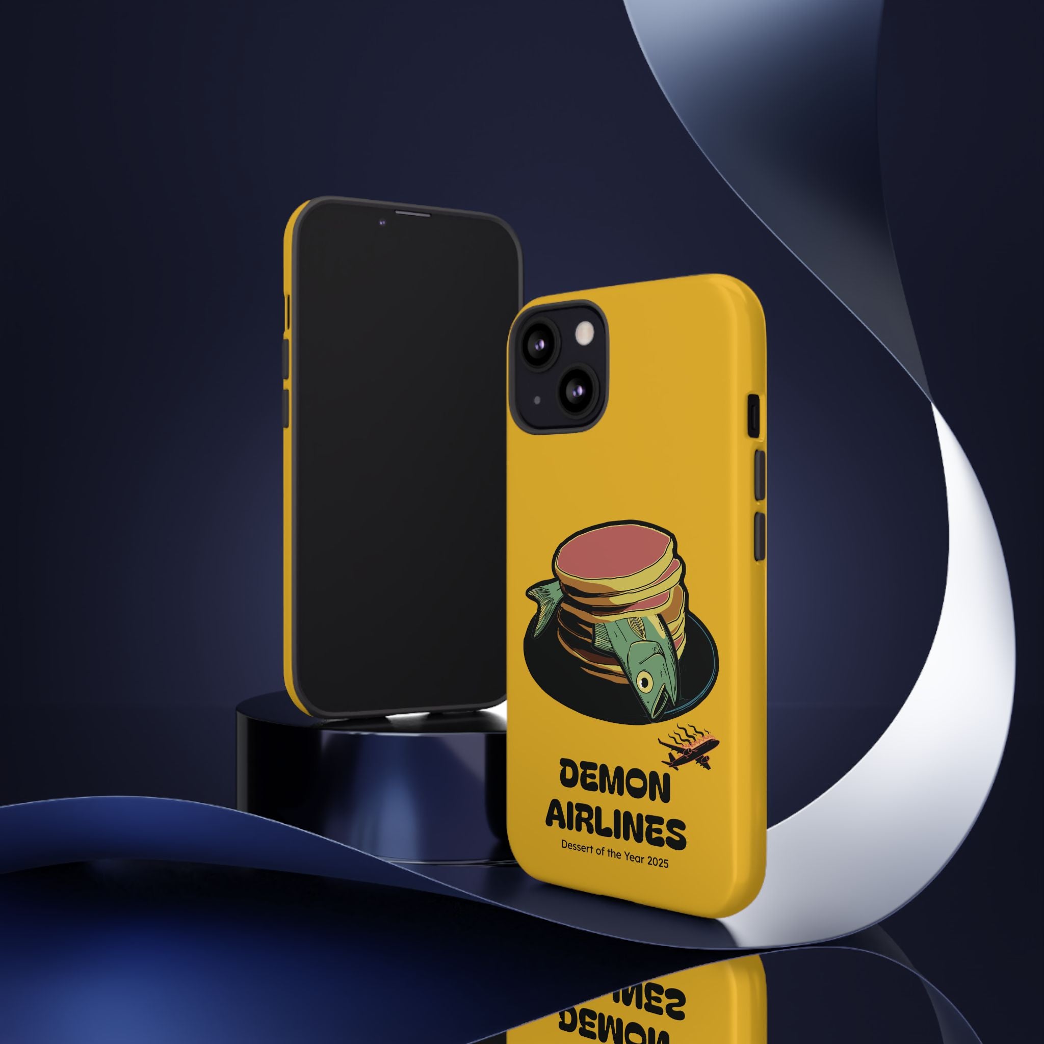 KPOP Style Fish Pancakes Yellow Smartphone Tough Cases