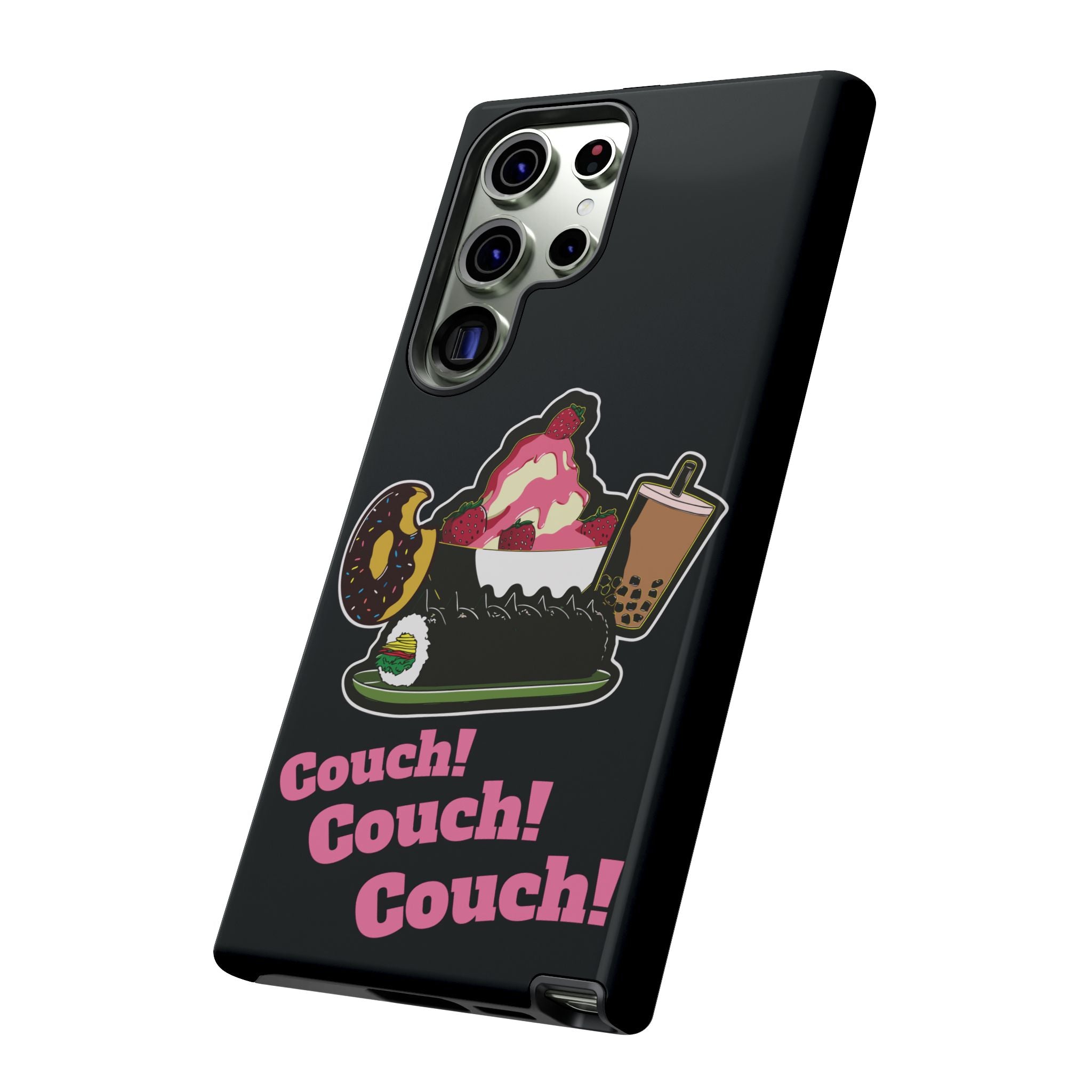 KPOP Style Black Couch Couch Couch Smartphone Tough Cases