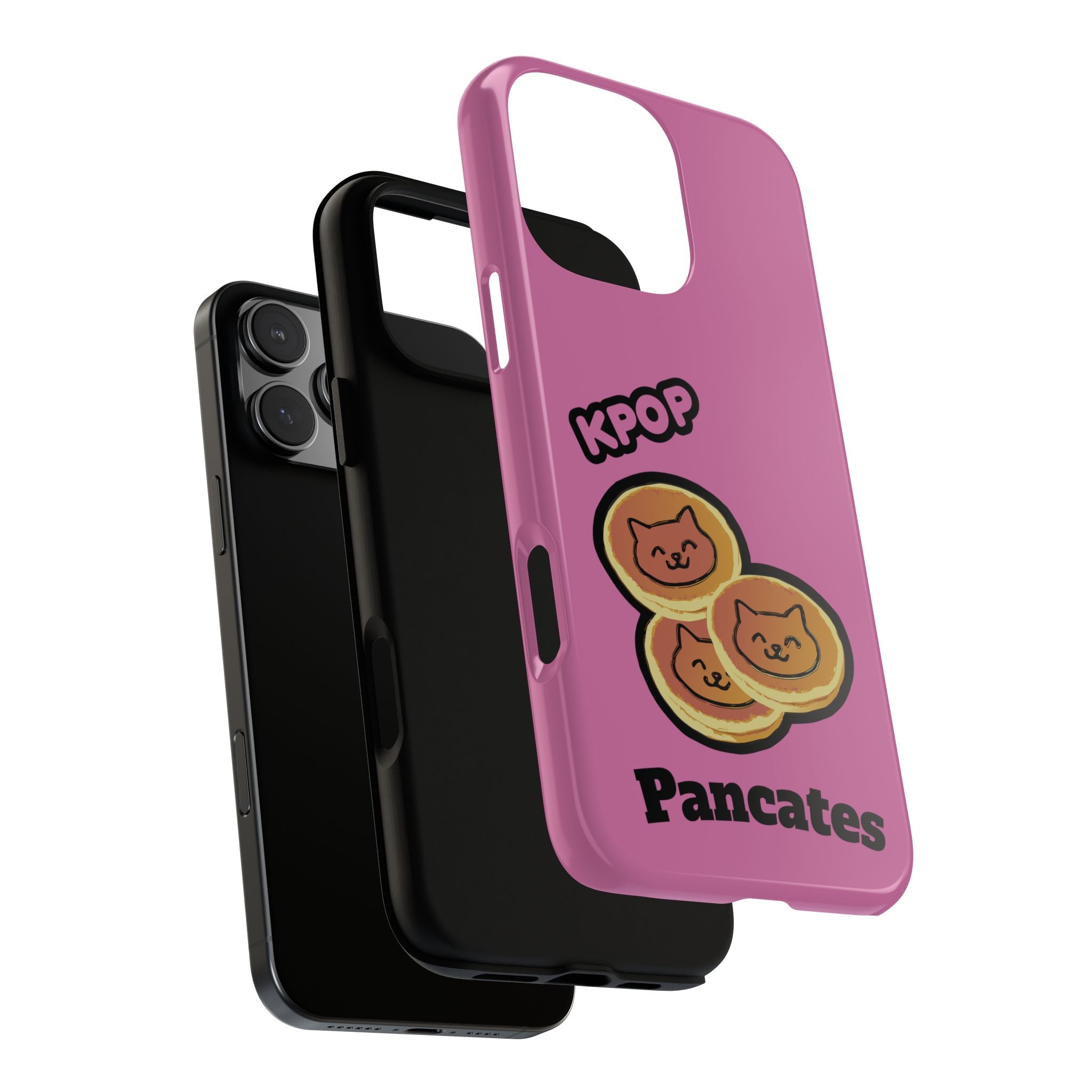 KPOP Style Pancates Pink Smartphone Tough Cases