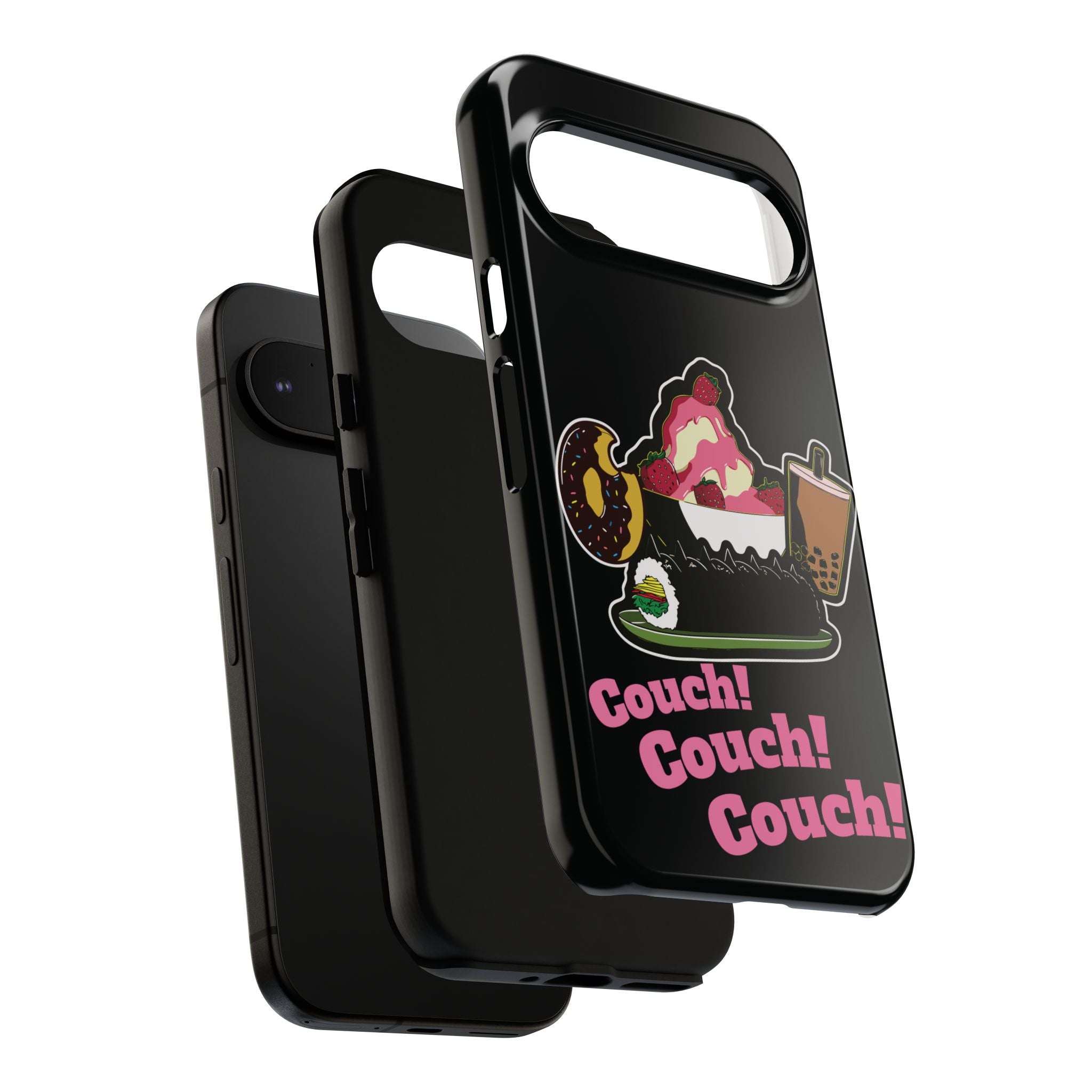 KPOP Style Black Couch Couch Couch Smartphone Tough Cases