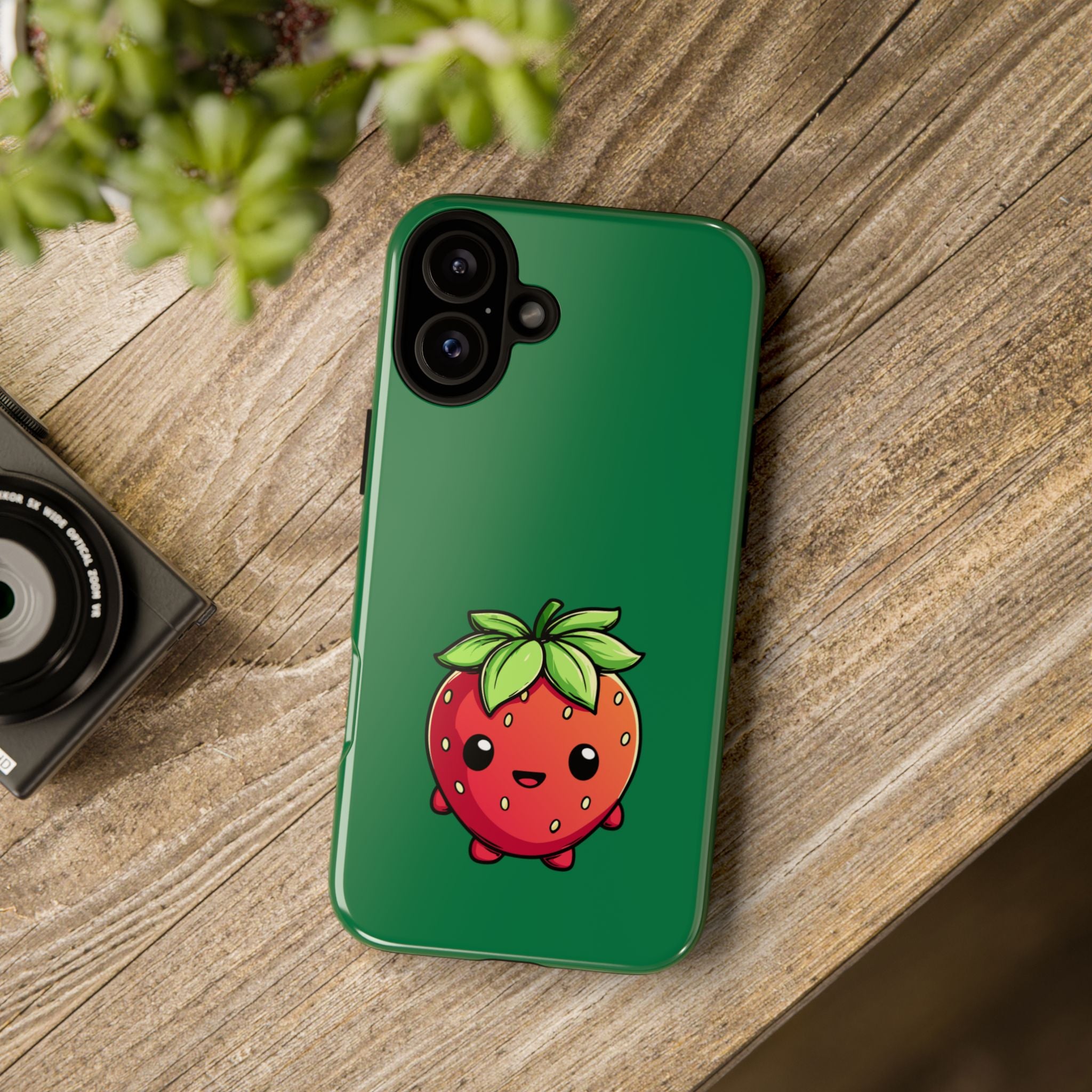 Erdbeere Minimampf Snack Style Smartphone Tough Cases