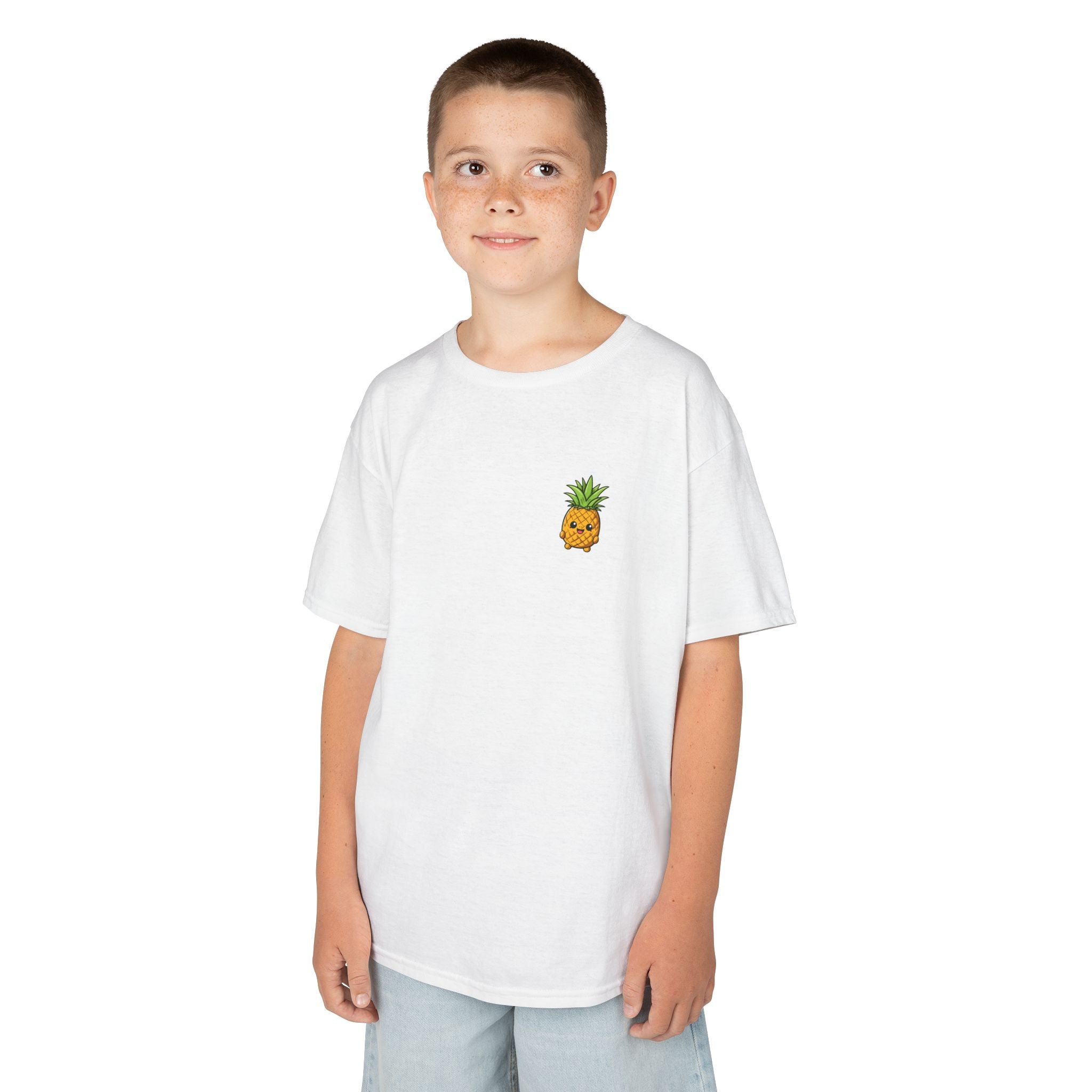 Pineapple / Ananas Minimampf Cartoon Kids Heavy Cotton™ Tee
