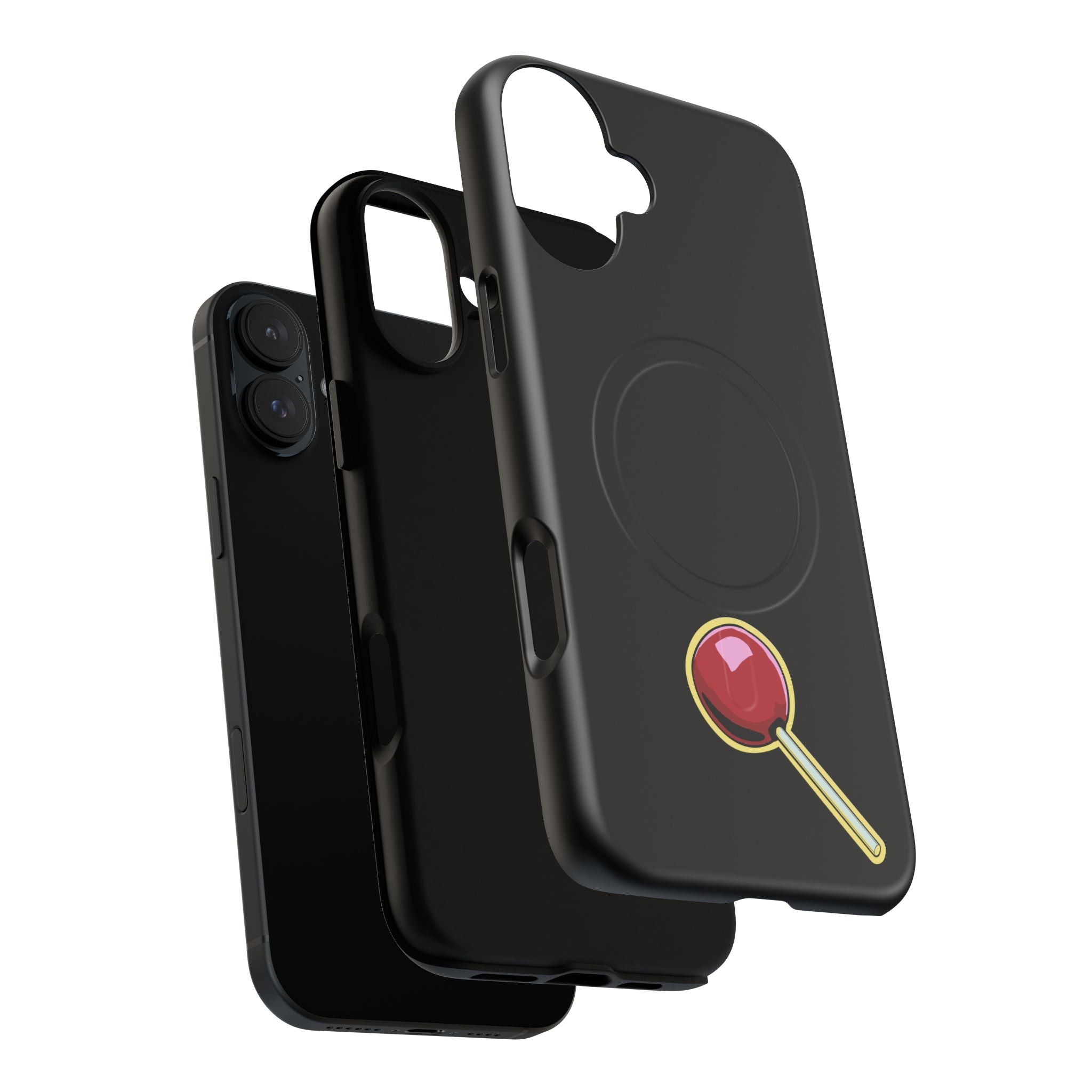 Lollipop Style Mobile Phone Tough Magnetic Cases
