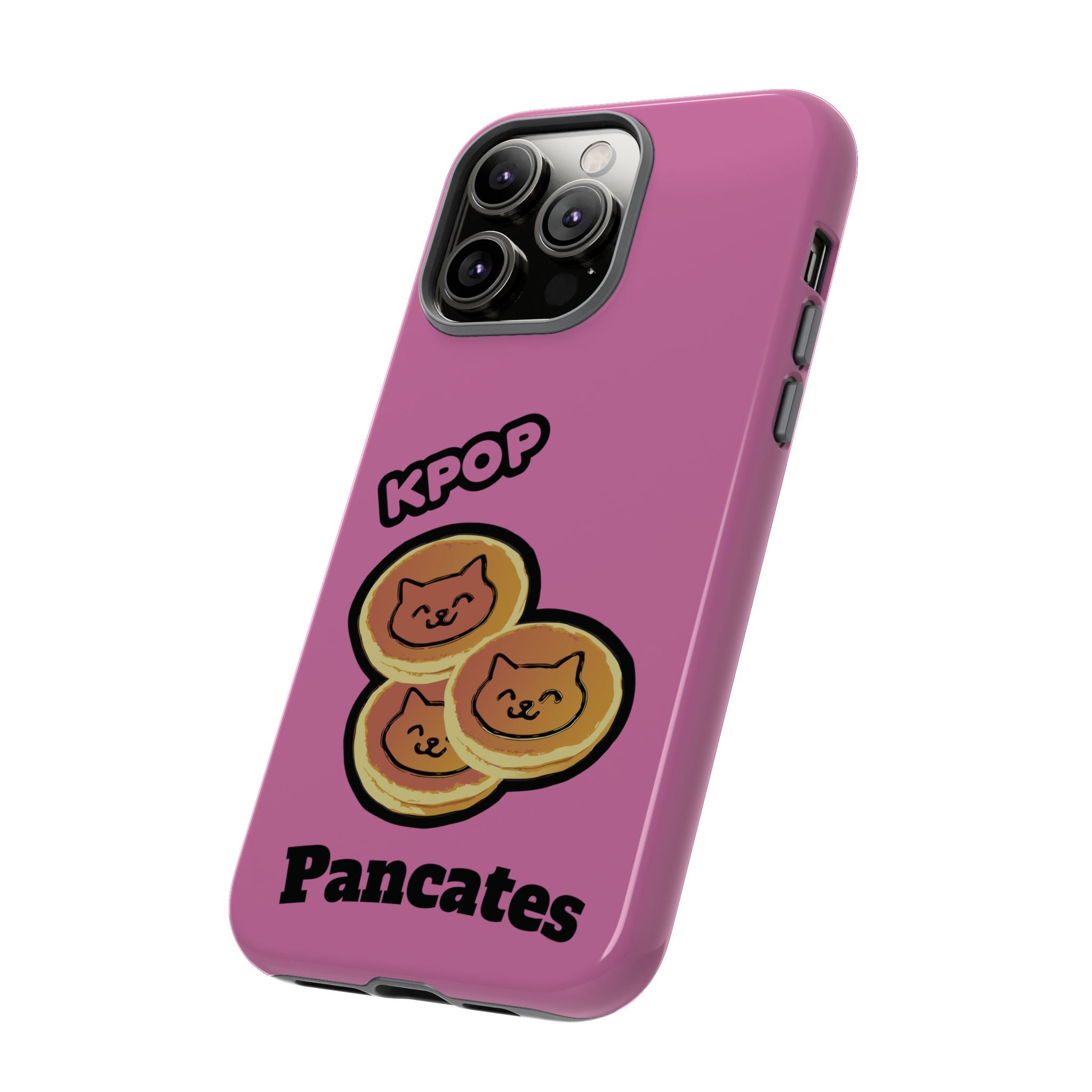 KPOP Style Pancates Pink Smartphone Tough Cases