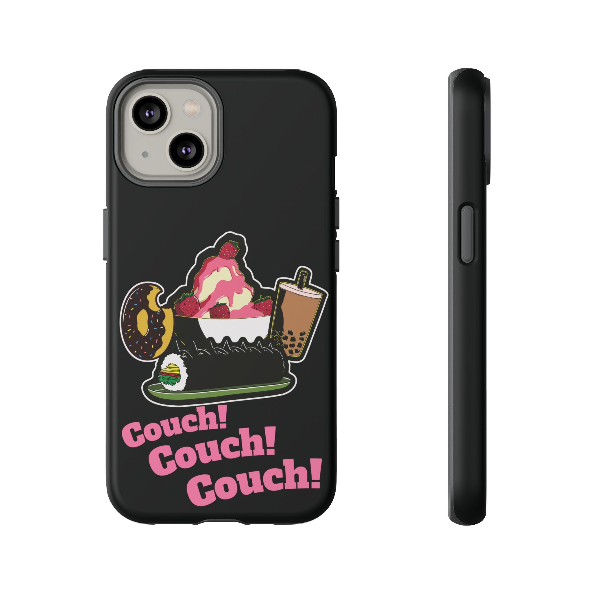 KPOP Style Black Couch Couch Couch Smartphone Tough Cases