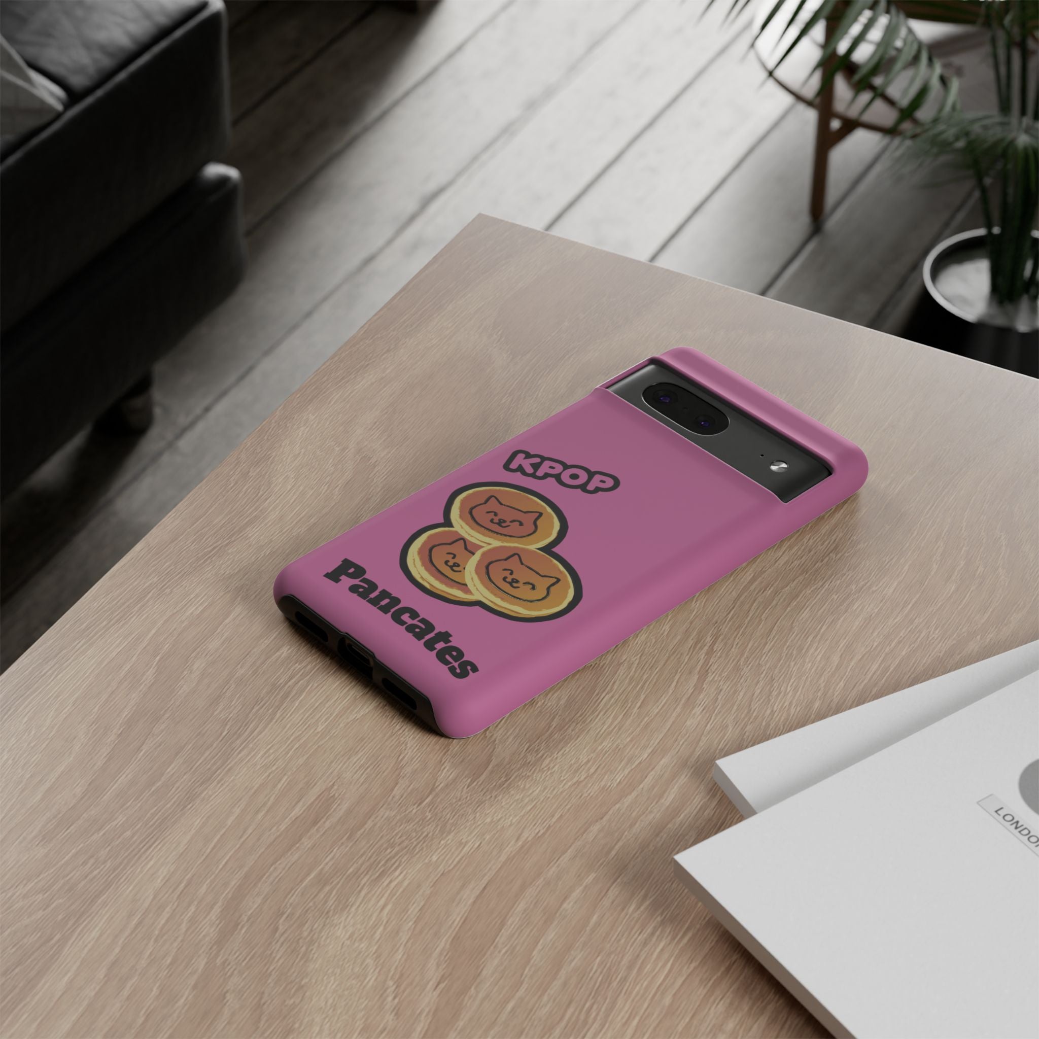 KPOP Style Pancates Pink Smartphone Tough Cases
