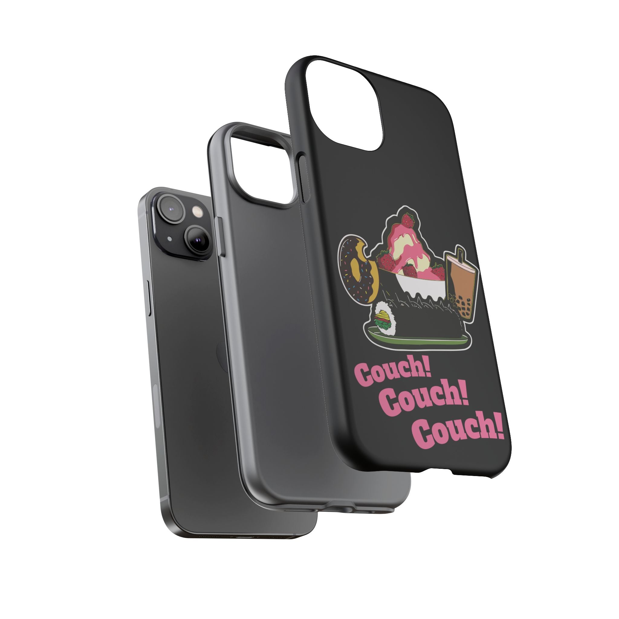 KPOP Style Black Couch Couch Couch Smartphone Tough Cases