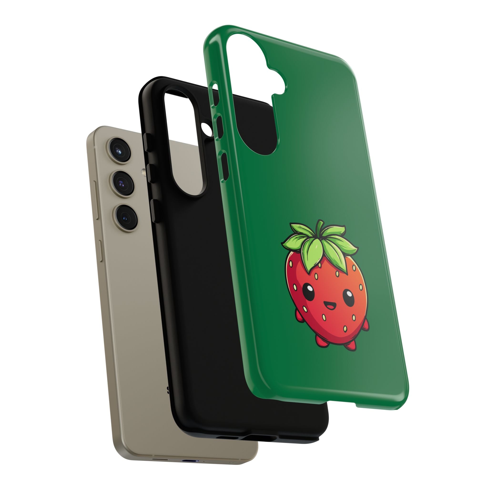 Erdbeere Minimampf Snack Style Smartphone Tough Cases