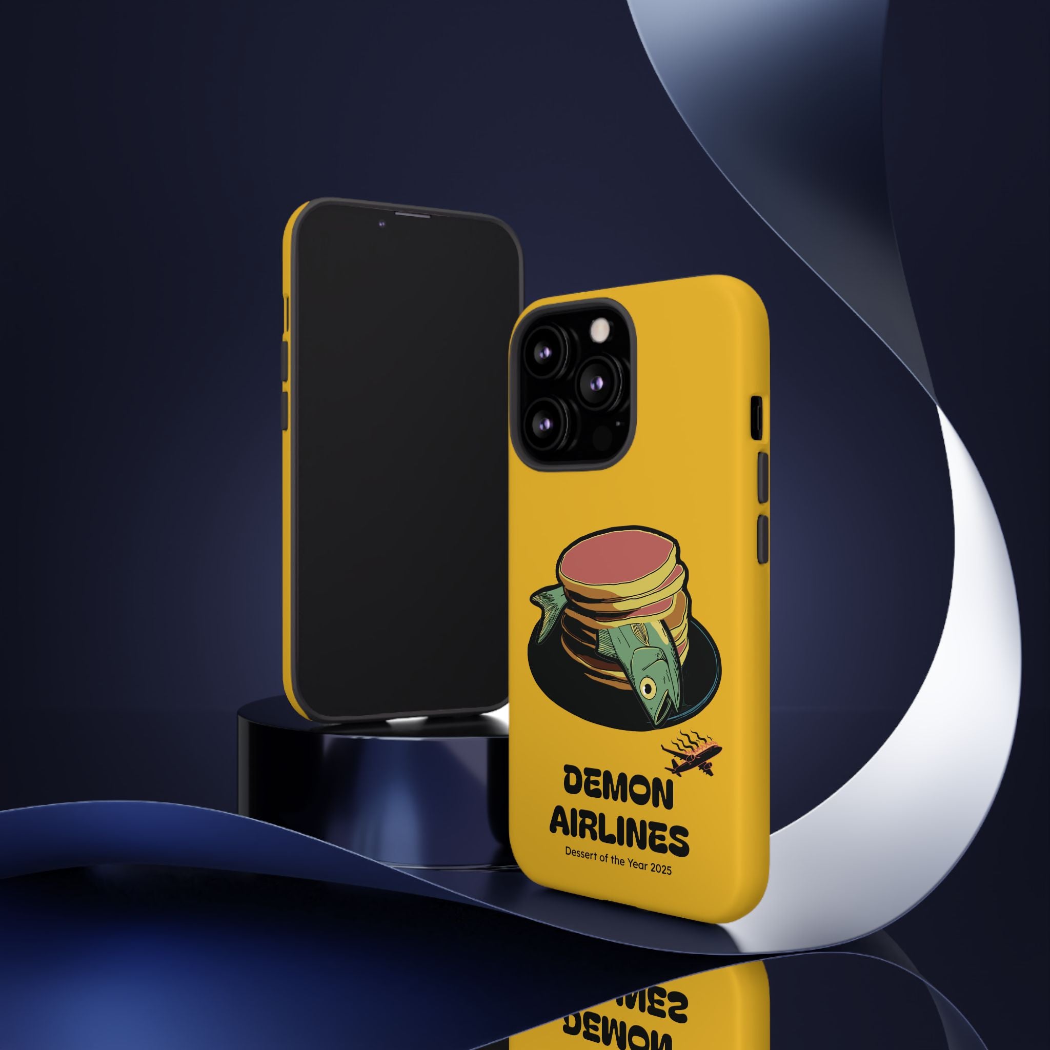 KPOP Style Fish Pancakes Yellow Smartphone Tough Cases