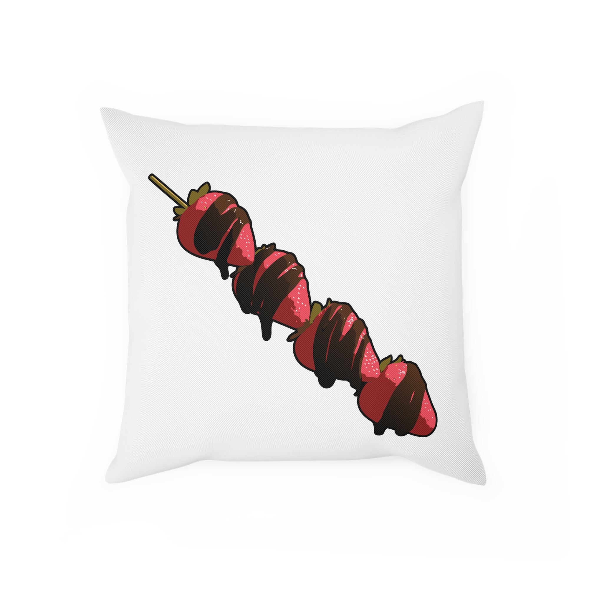 Fruchtspieß / Fruit Skewer Style Cushion / Kissen