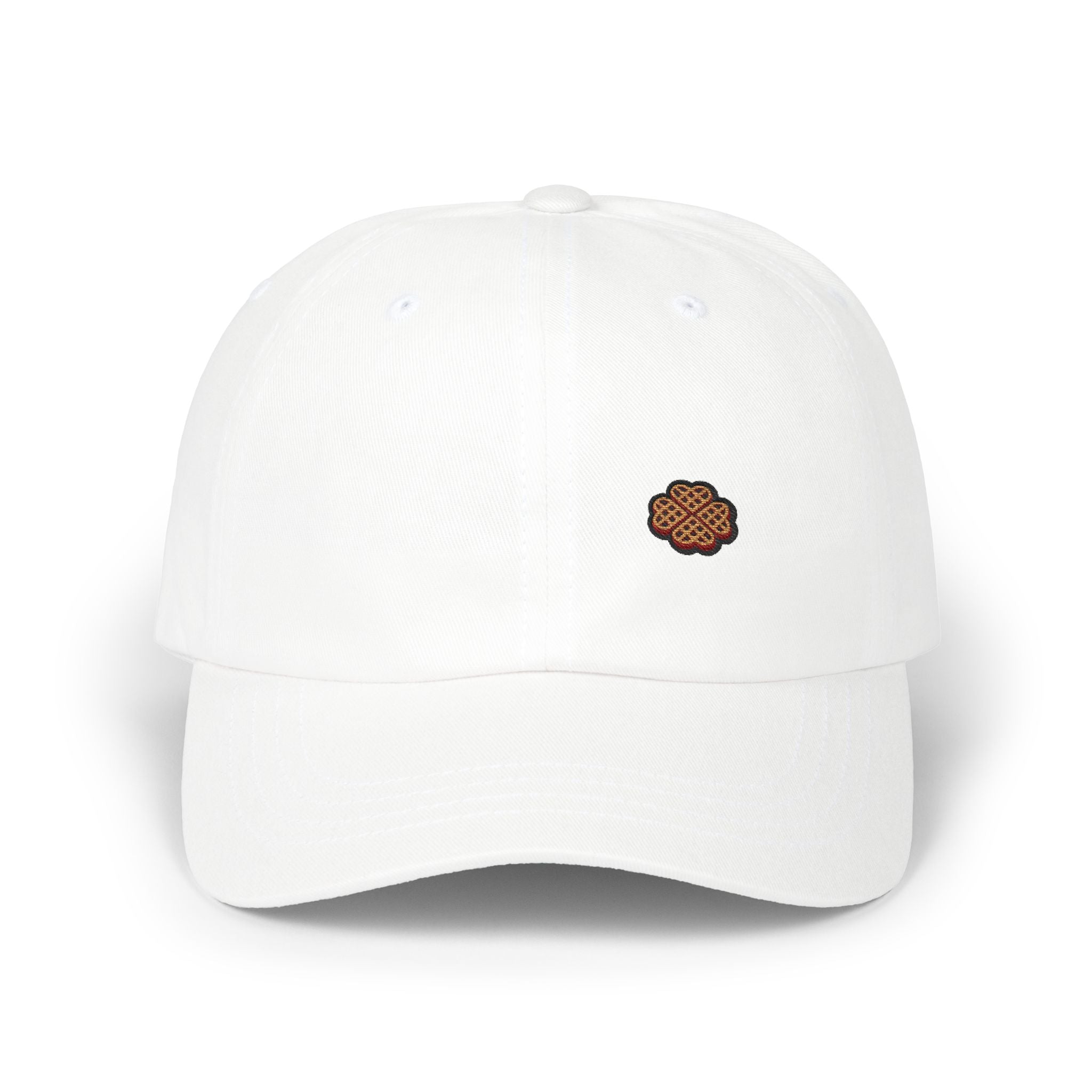 Mini Heart Waffle Style Classic Dad Cap (Embroidery)