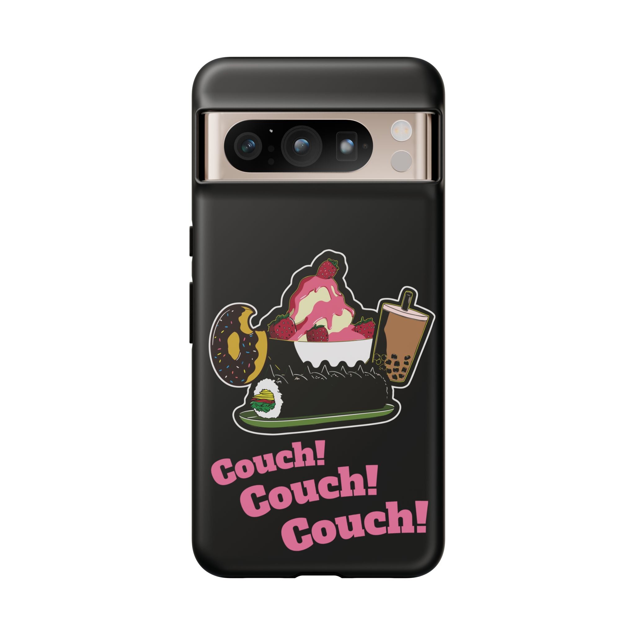 KPOP Style Black Couch Couch Couch Smartphone Tough Cases
