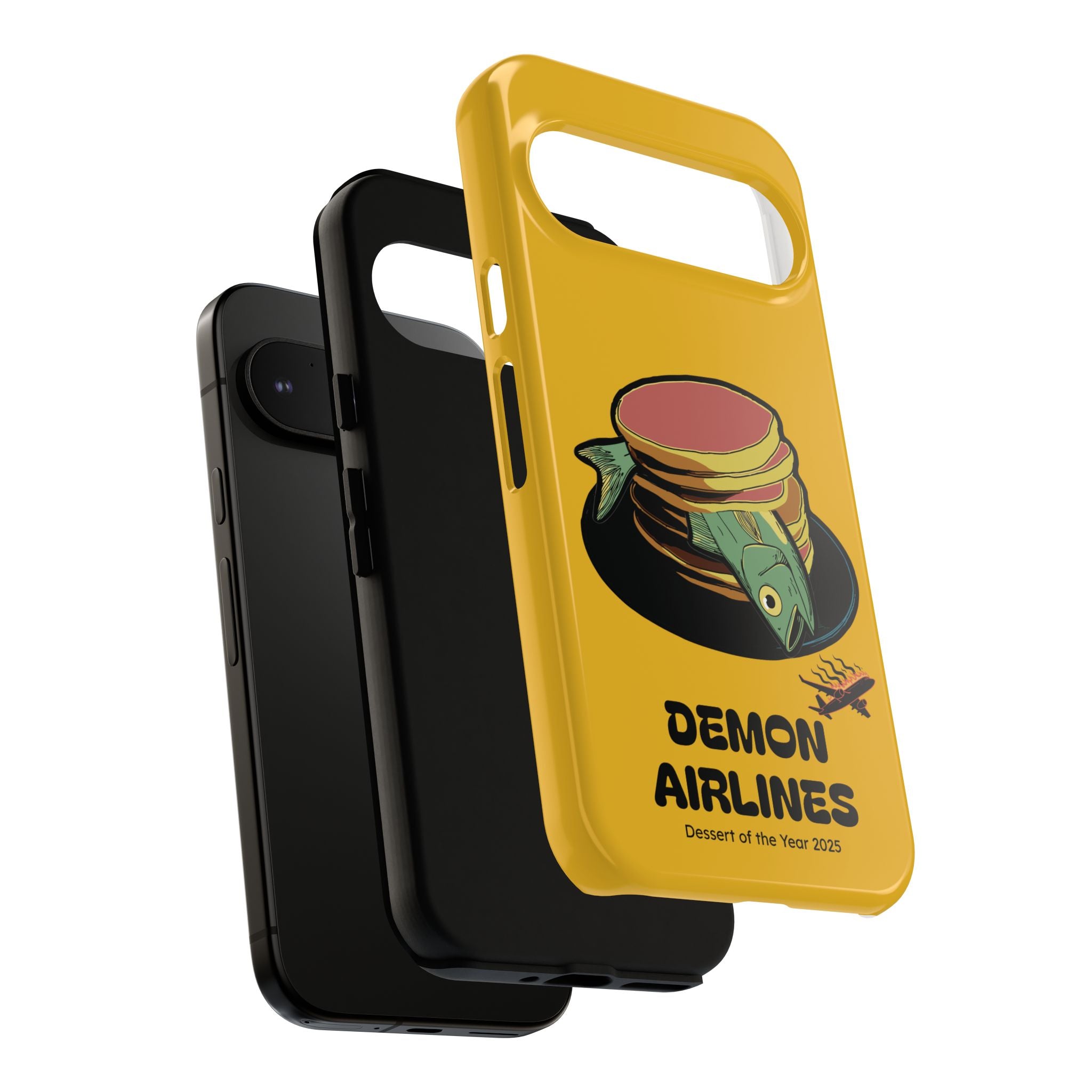 KPOP Style Fish Pancakes Yellow Smartphone Tough Cases