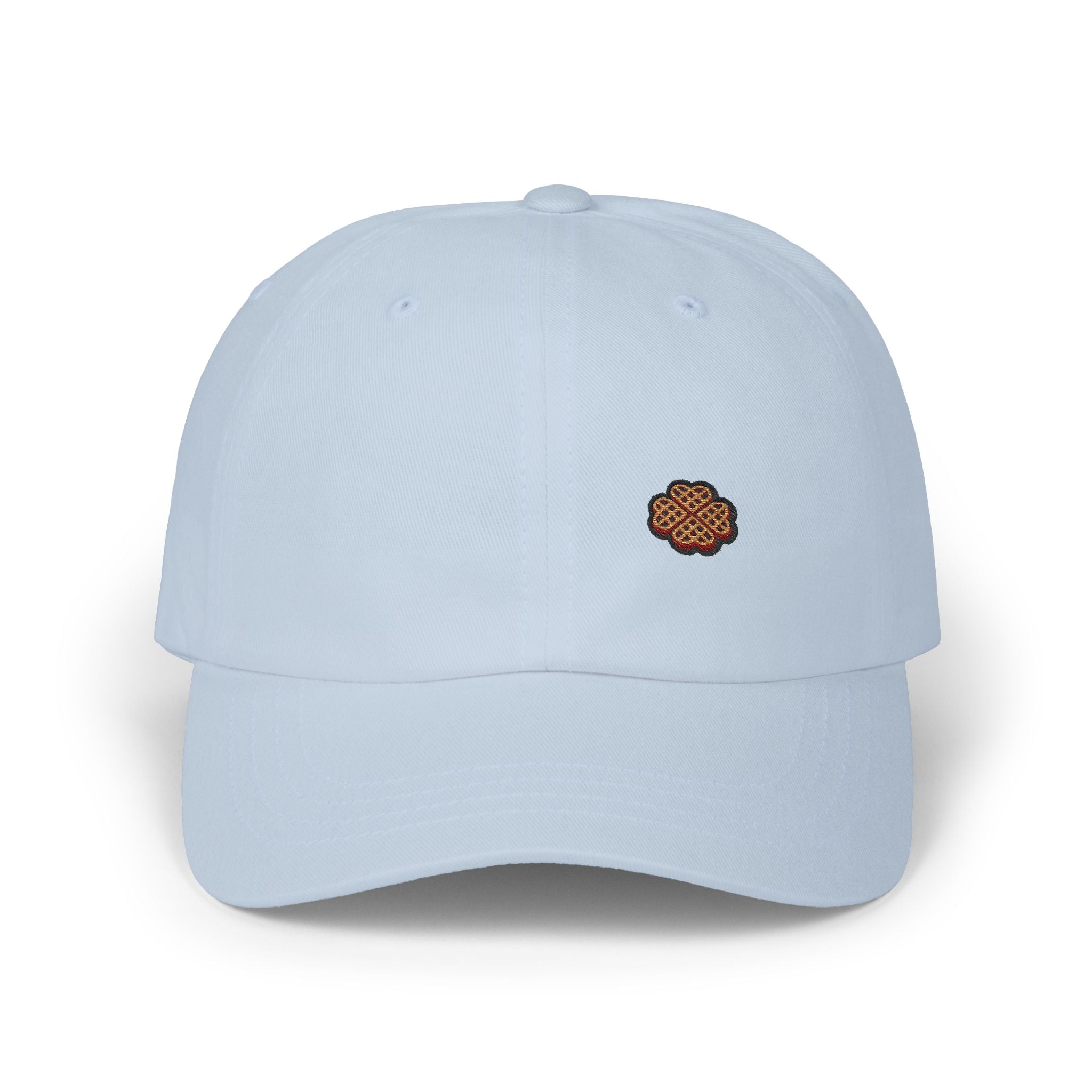 Mini Heart Waffle Style Classic Dad Cap (Embroidery)