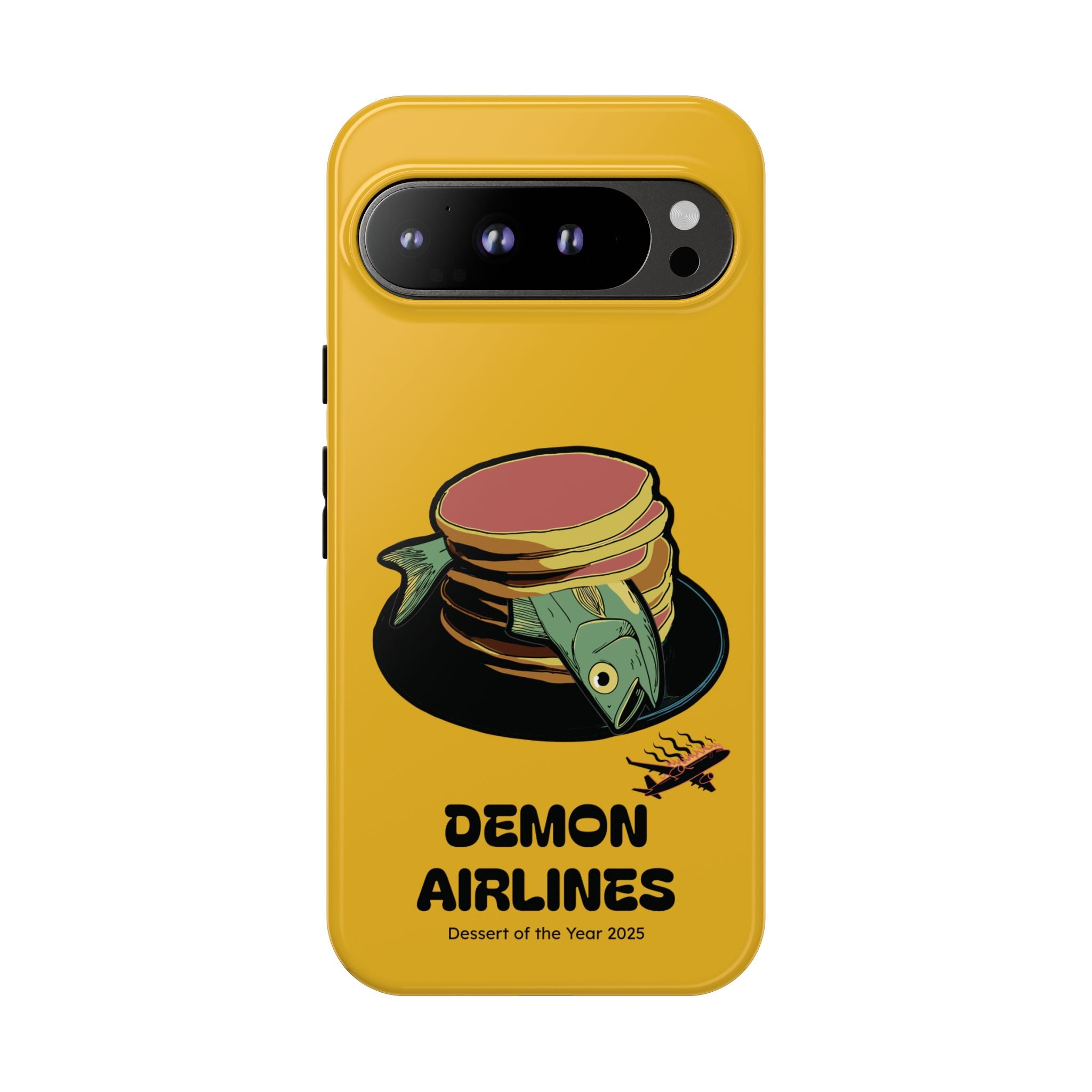 KPOP Style Fish Pancakes Yellow Smartphone Tough Cases
