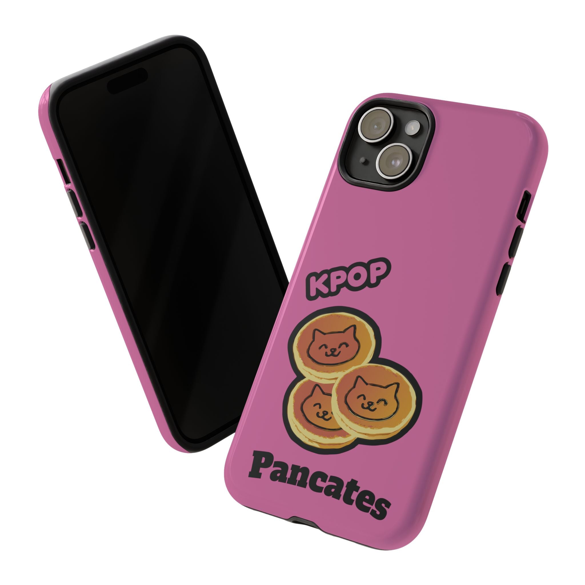 KPOP Style Pancates Pink Smartphone Tough Cases