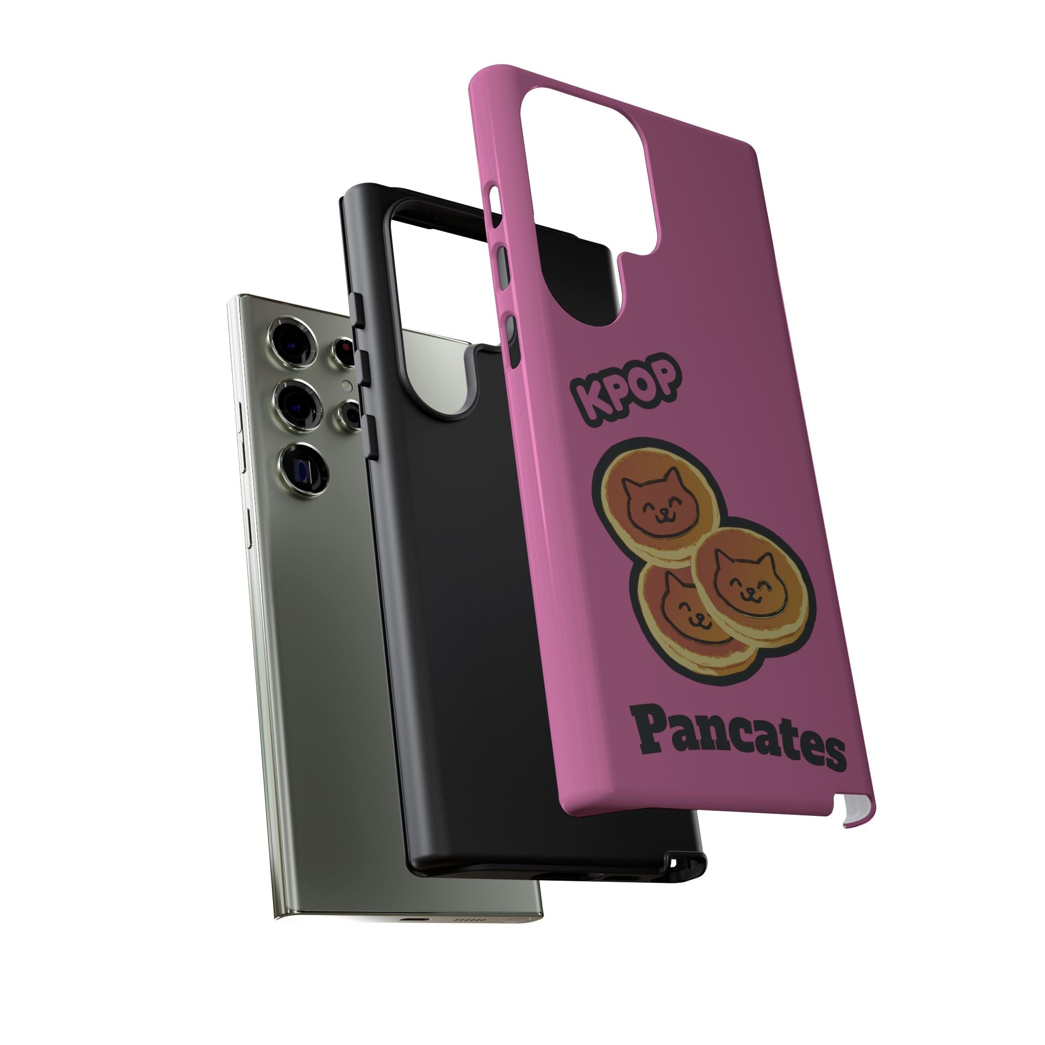 KPOP Style Pancates Pink Smartphone Tough Cases